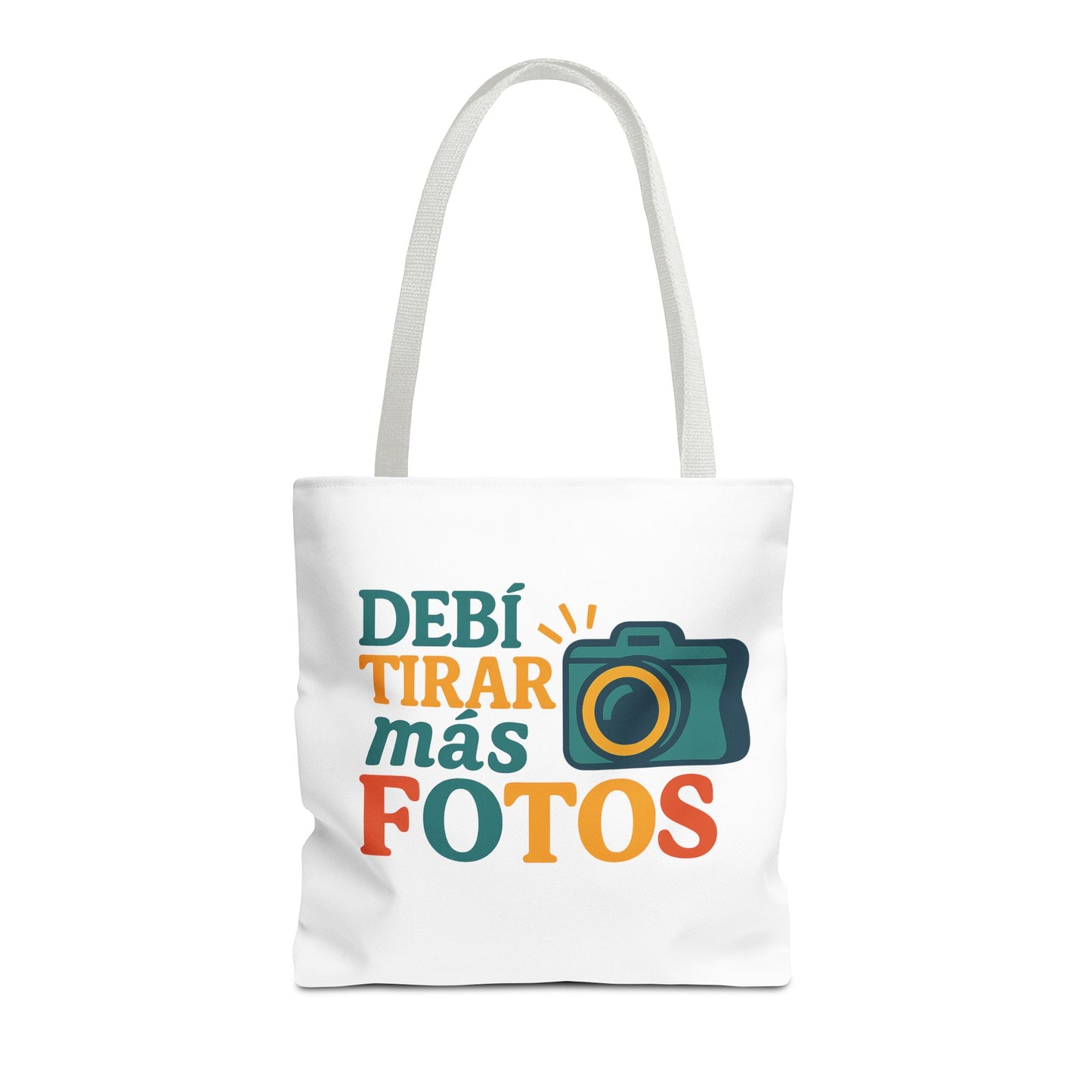 Photography Lover Tote Bag - 'Debí Tirar Más Fotos' Design