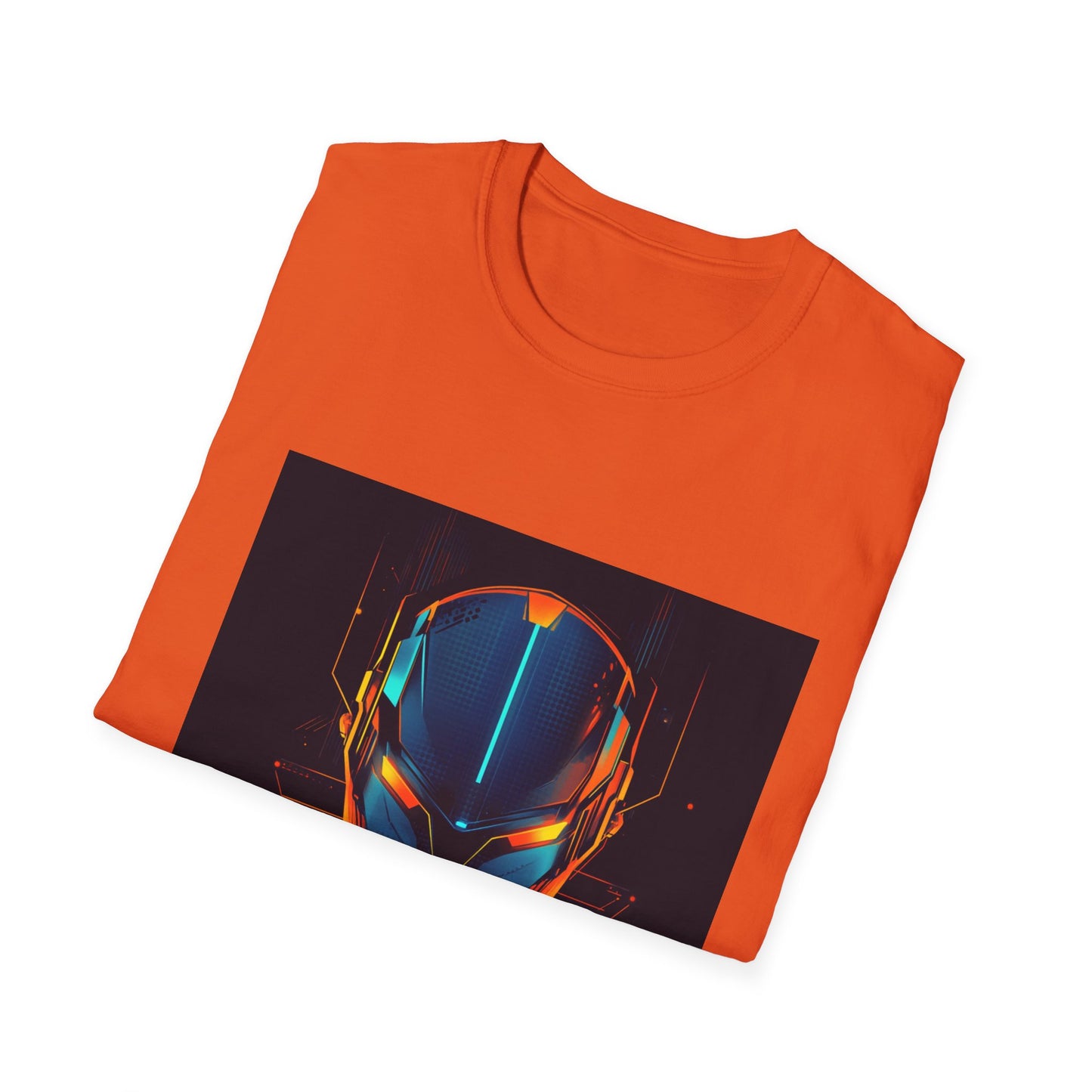 Futuristic Hero Unisex Softstyle T-Shirt