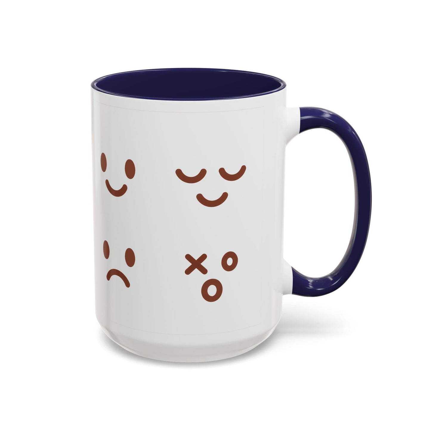 Emotional Expressions Coffee Mug - Fun 11/15oz Ceramic Coffee Cup for Daily Joy