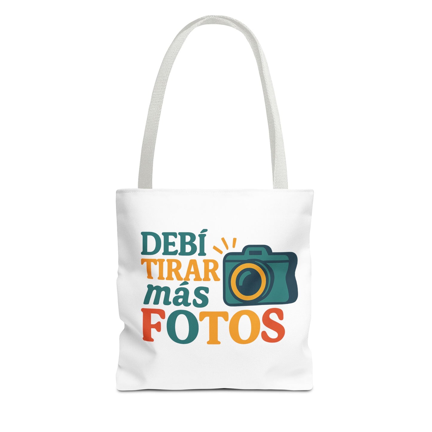 Photography Lover Tote Bag - 'Debí Tirar Más Fotos' Design