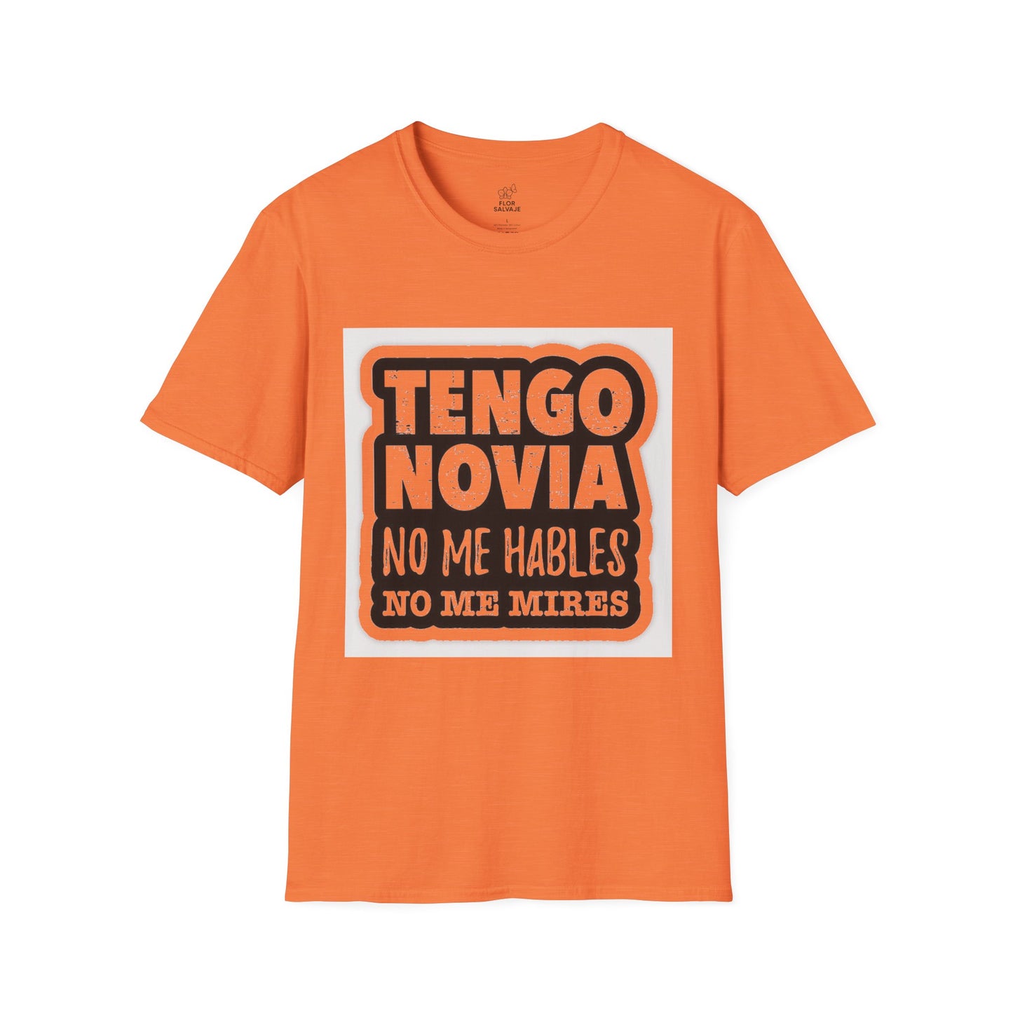Unisex Funny T-Shirt - Tengo Novia, Playful Apparel for Couples, Perfect Gift for Anniversaries, Casual Wear, Unique Statement Tee
