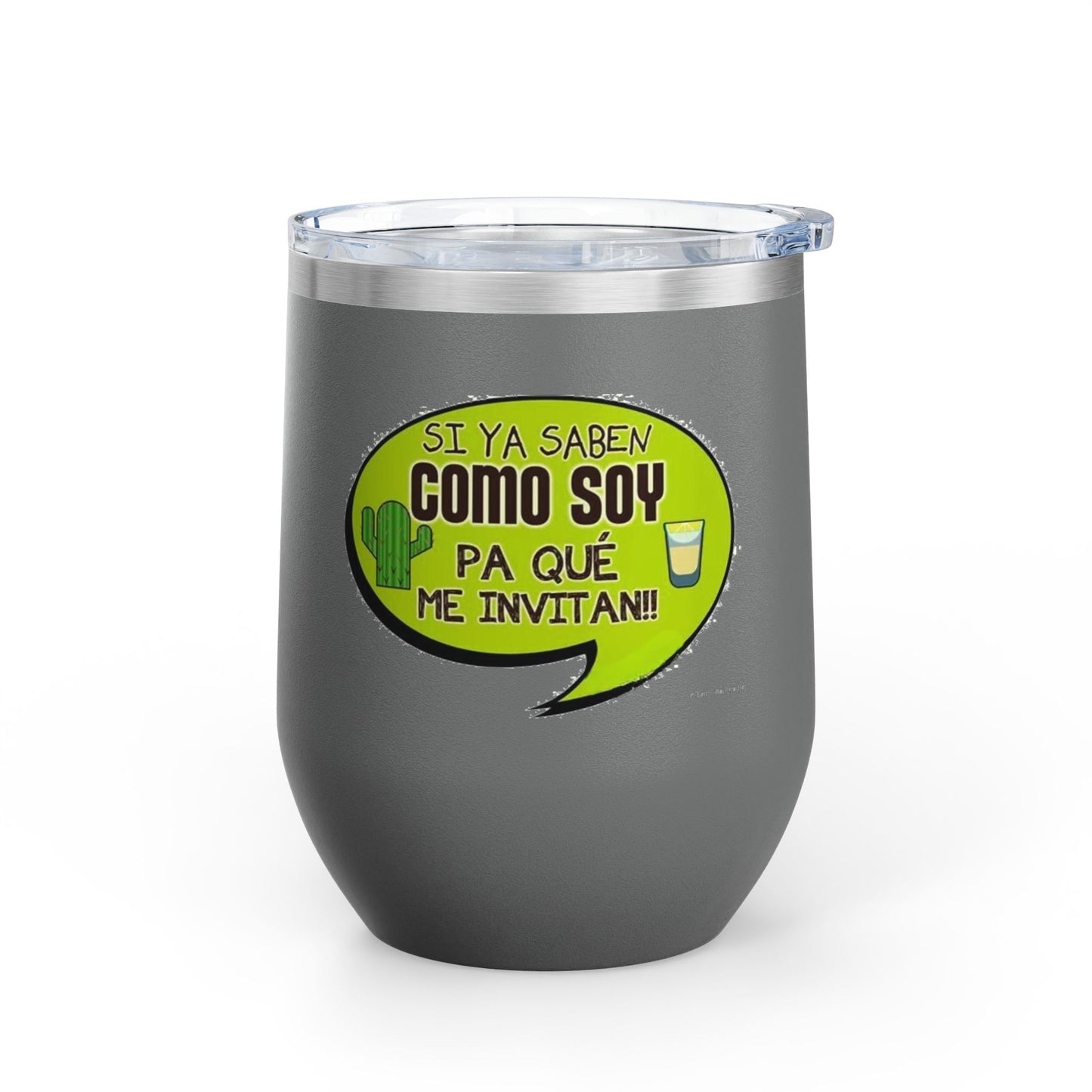 Fun Wine Tumbler, 12oz - Perfect for Parties, Gifts, and Celebrations, Funny Quote on Wine Cup, Humor Mug, Unique Drinkware