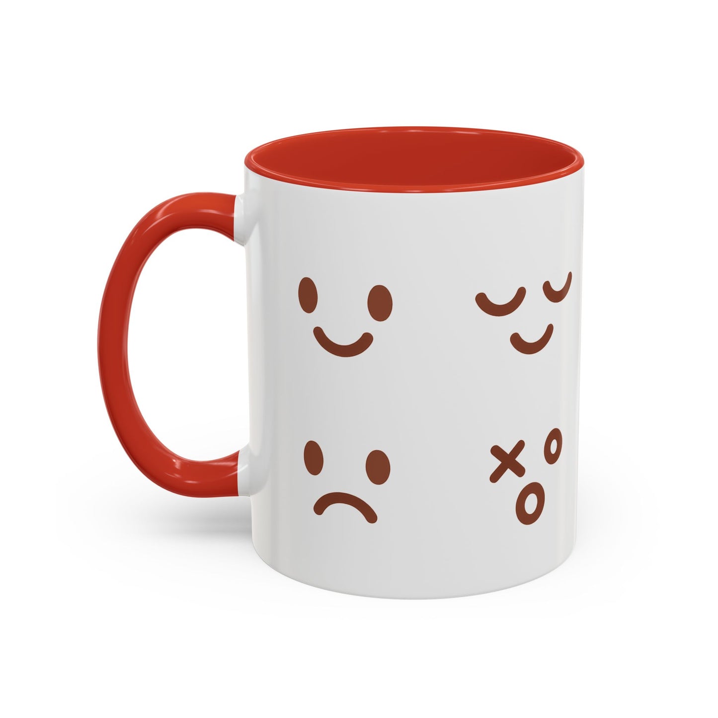 Emotional Expressions Coffee Mug - Fun 11/15oz Ceramic Coffee Cup for Daily Joy