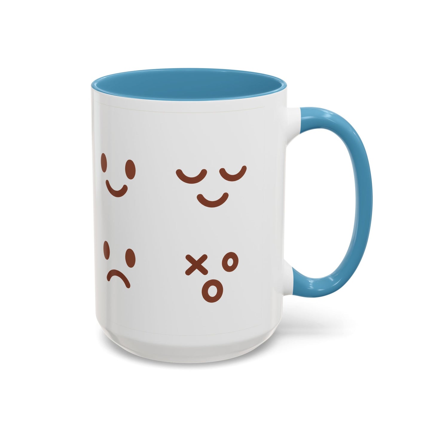 Emotional Expressions Coffee Mug - Fun 11/15oz Ceramic Coffee Cup for Daily Joy