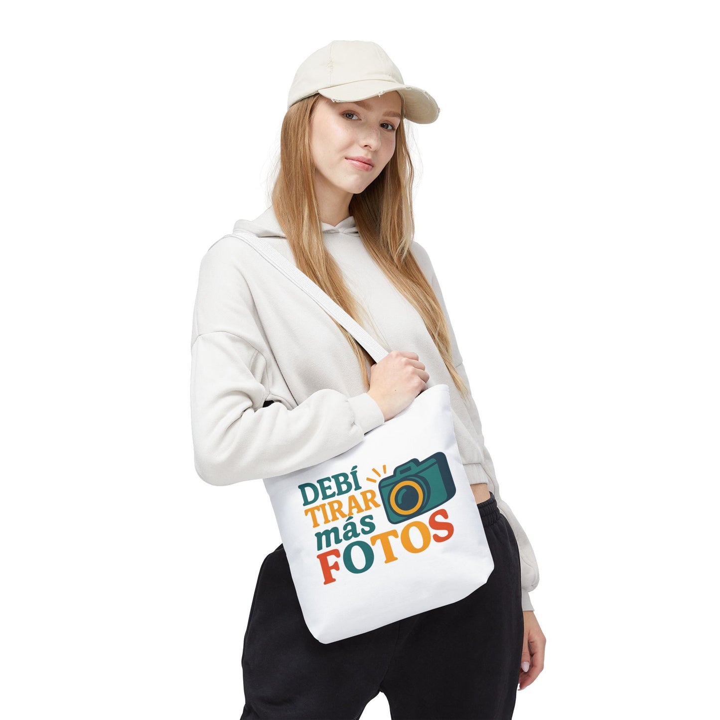 Photography Lover Tote Bag - 'Debí Tirar Más Fotos' Design