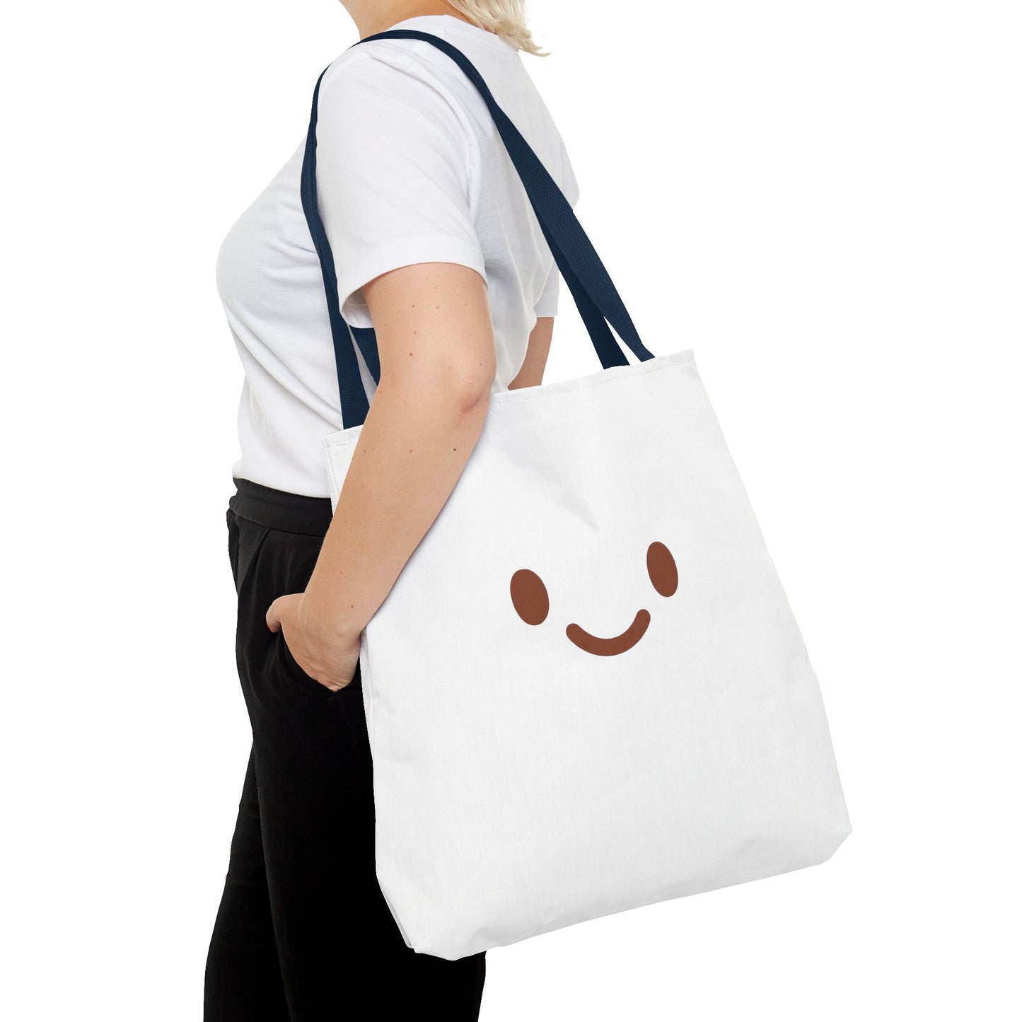 Cute Smiley Face Tote Bag - Perfect for Everyday Use