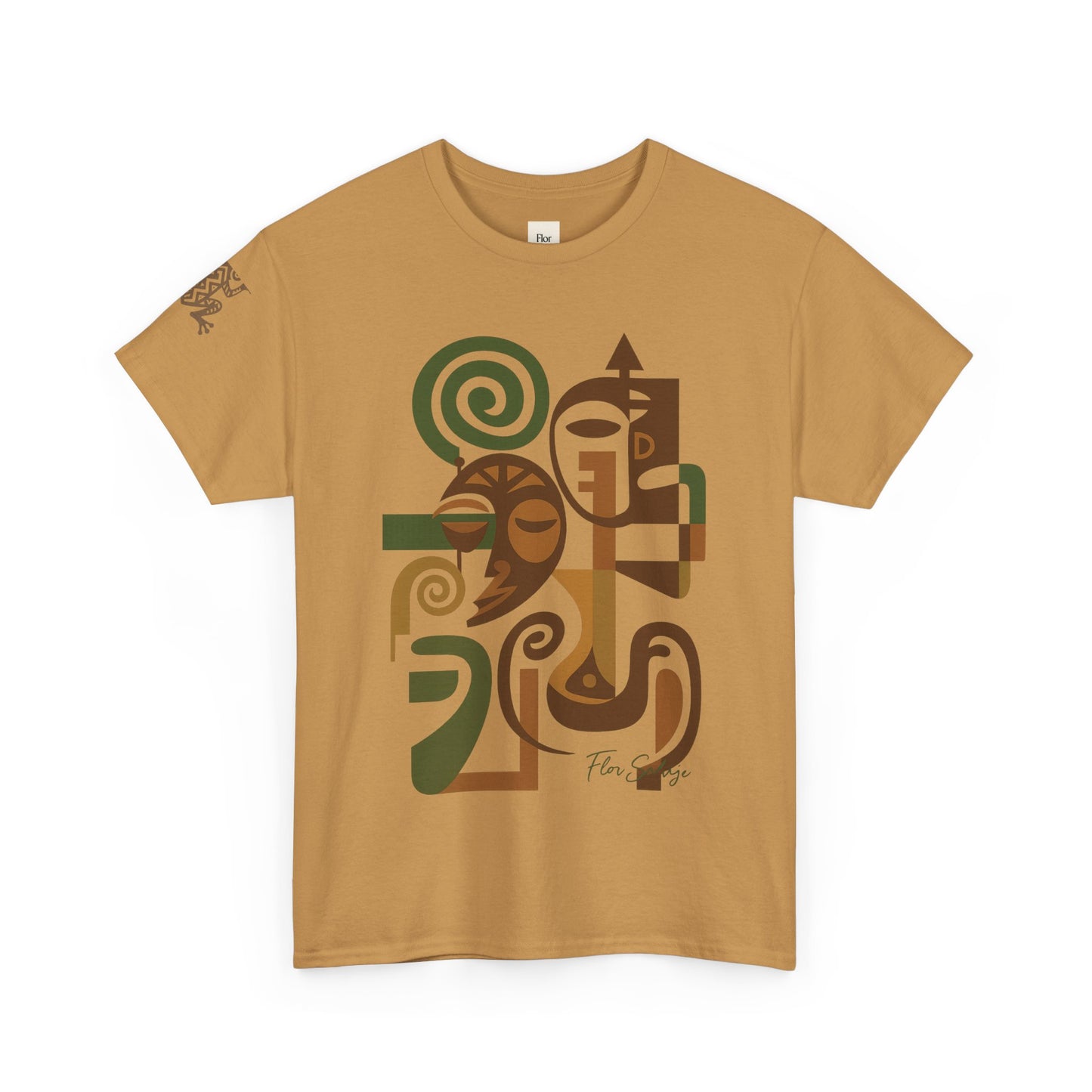 Artistic Unisex Cotton Tee - Unique Graphic Tee, Casual Wear, Gift for Art Lovers, Summer Style, Everyday Comfort