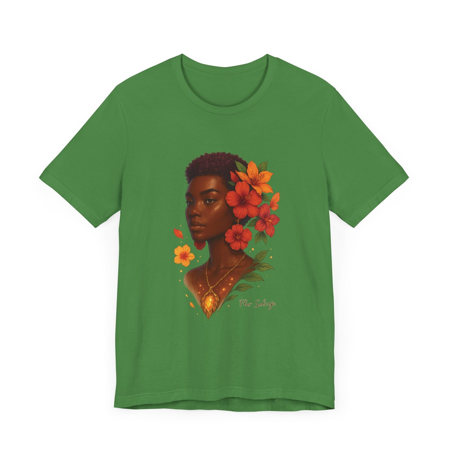 Floral Soul Unisex Tee, Inspirational T-Shirt, Gift for Her, Summer Outfit, Artistic Apparel, Unique Graphic Tee