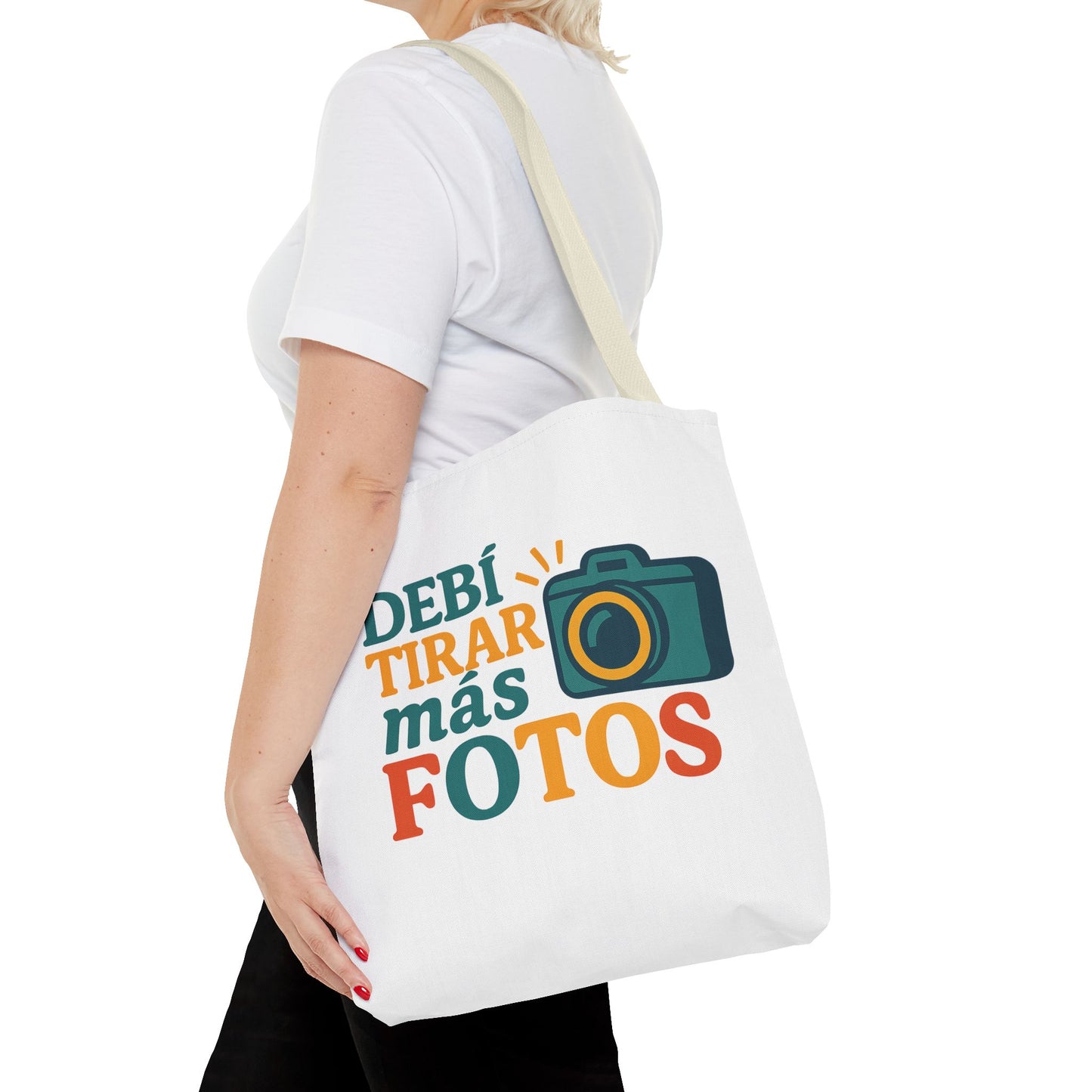 Photography Lover Tote Bag - 'Debí Tirar Más Fotos' Design