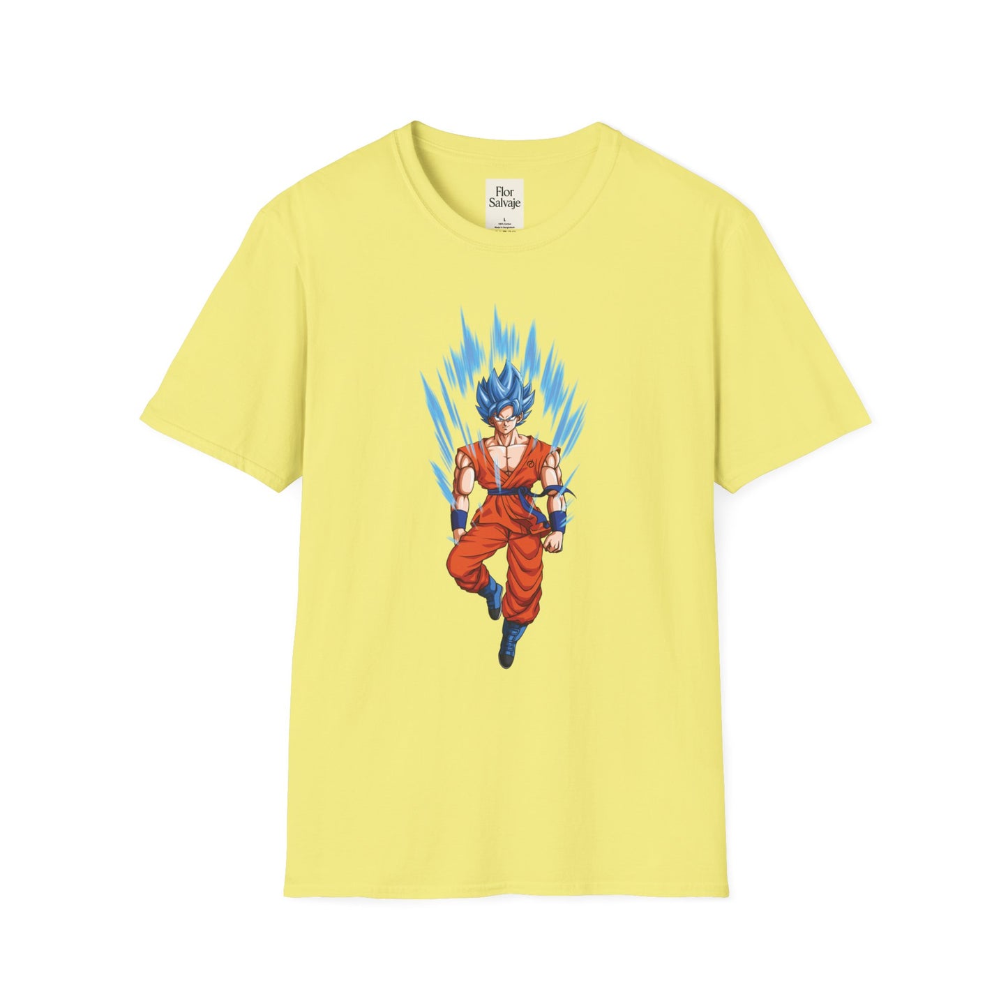 Dragon Ball Z Unisex Super Saiyan T-Shirt - Trendy Graphic Tee for Fans