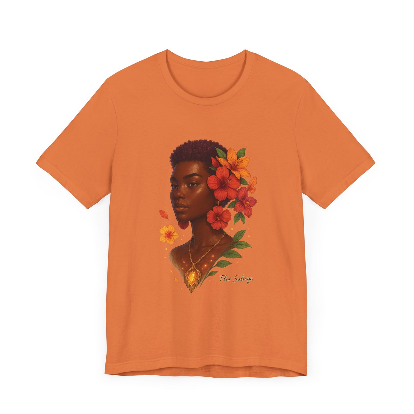 Floral Soul Unisex Tee, Inspirational T-Shirt, Gift for Her, Summer Outfit, Artistic Apparel, Unique Graphic Tee