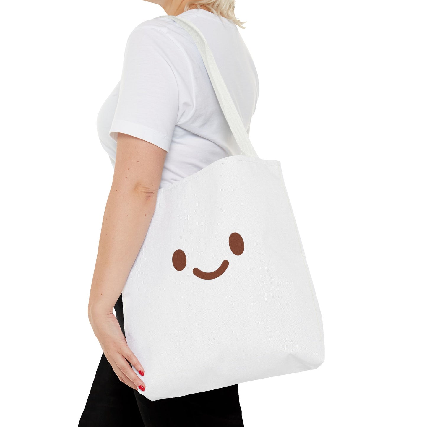 Cute Smiley Face Tote Bag - Perfect for Everyday Use