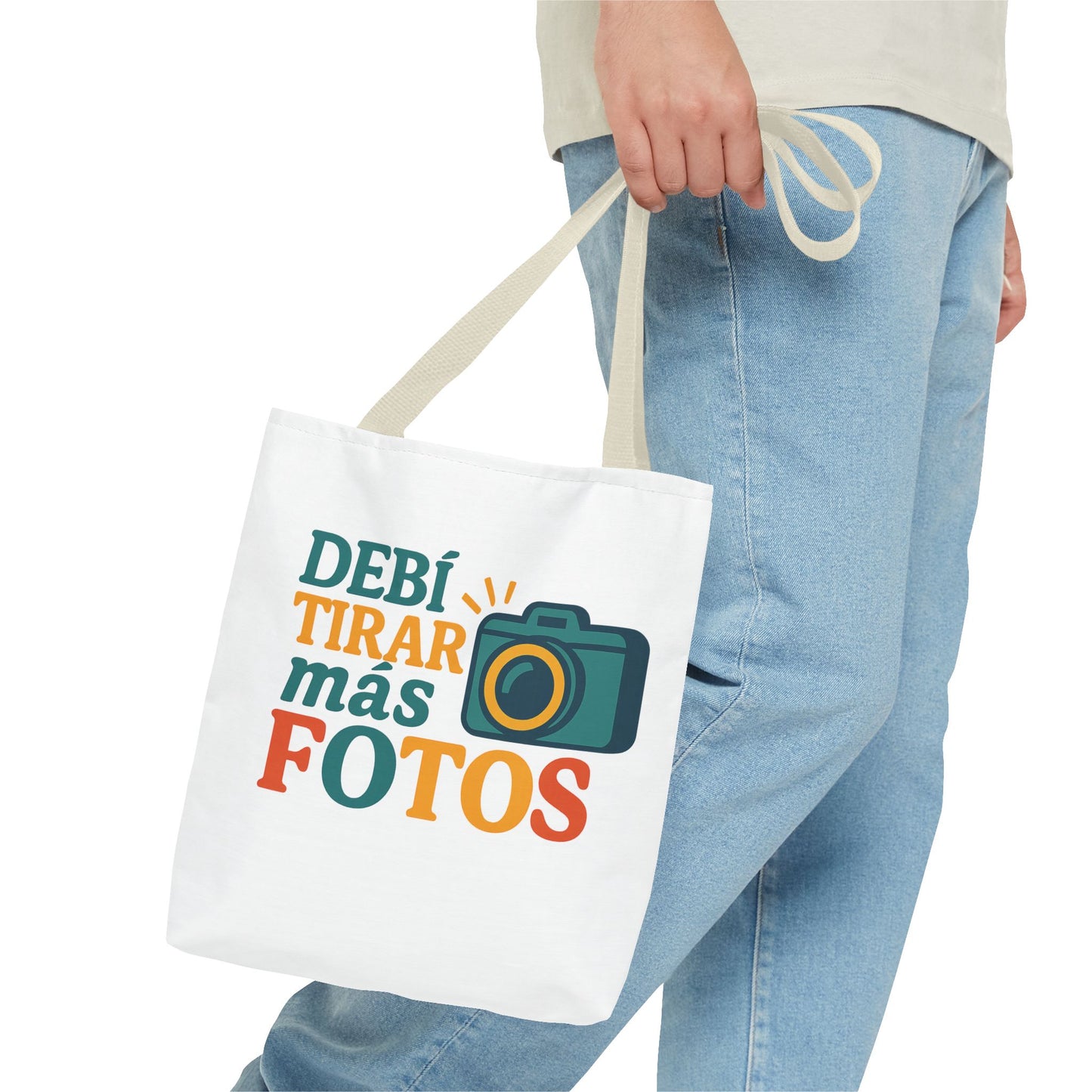 Photography Lover Tote Bag - 'Debí Tirar Más Fotos' Design