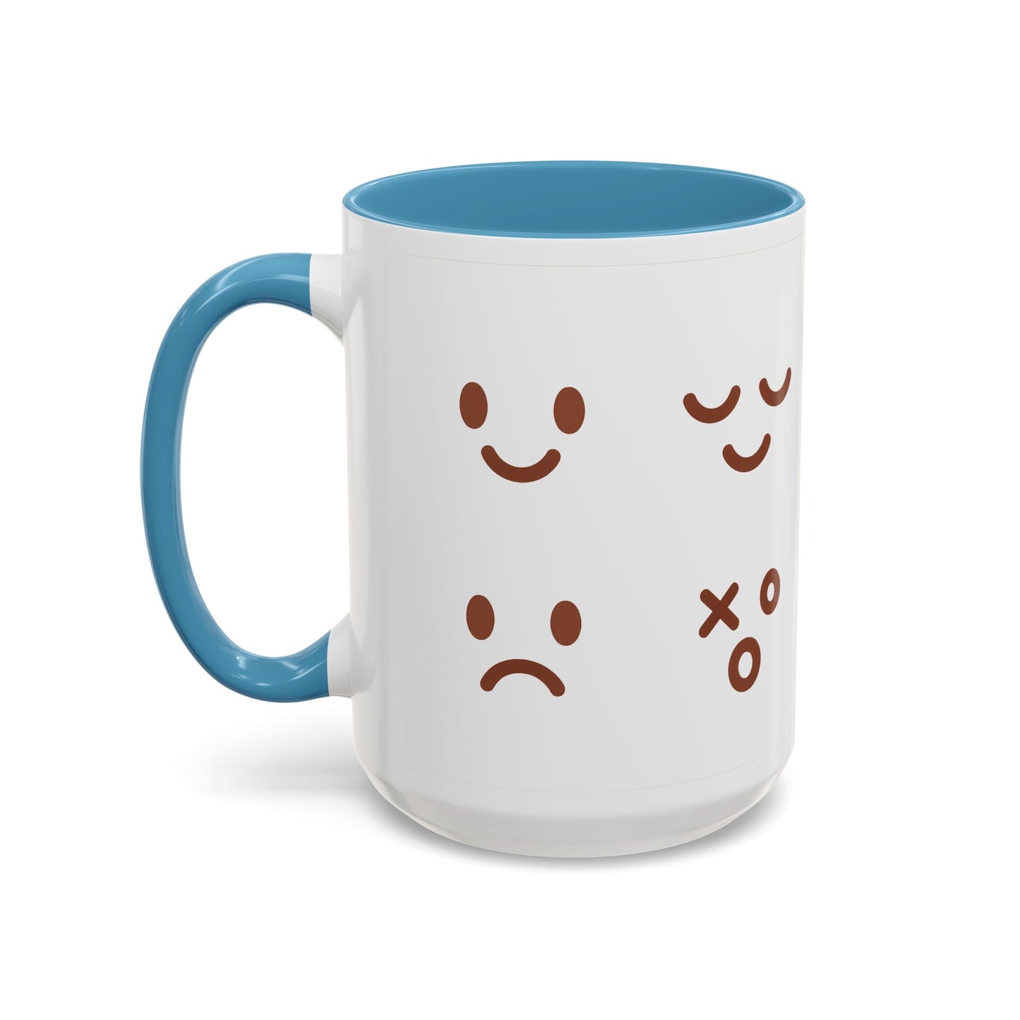 Emotional Expressions Coffee Mug - Fun 11/15oz Ceramic Coffee Cup for Daily Joy