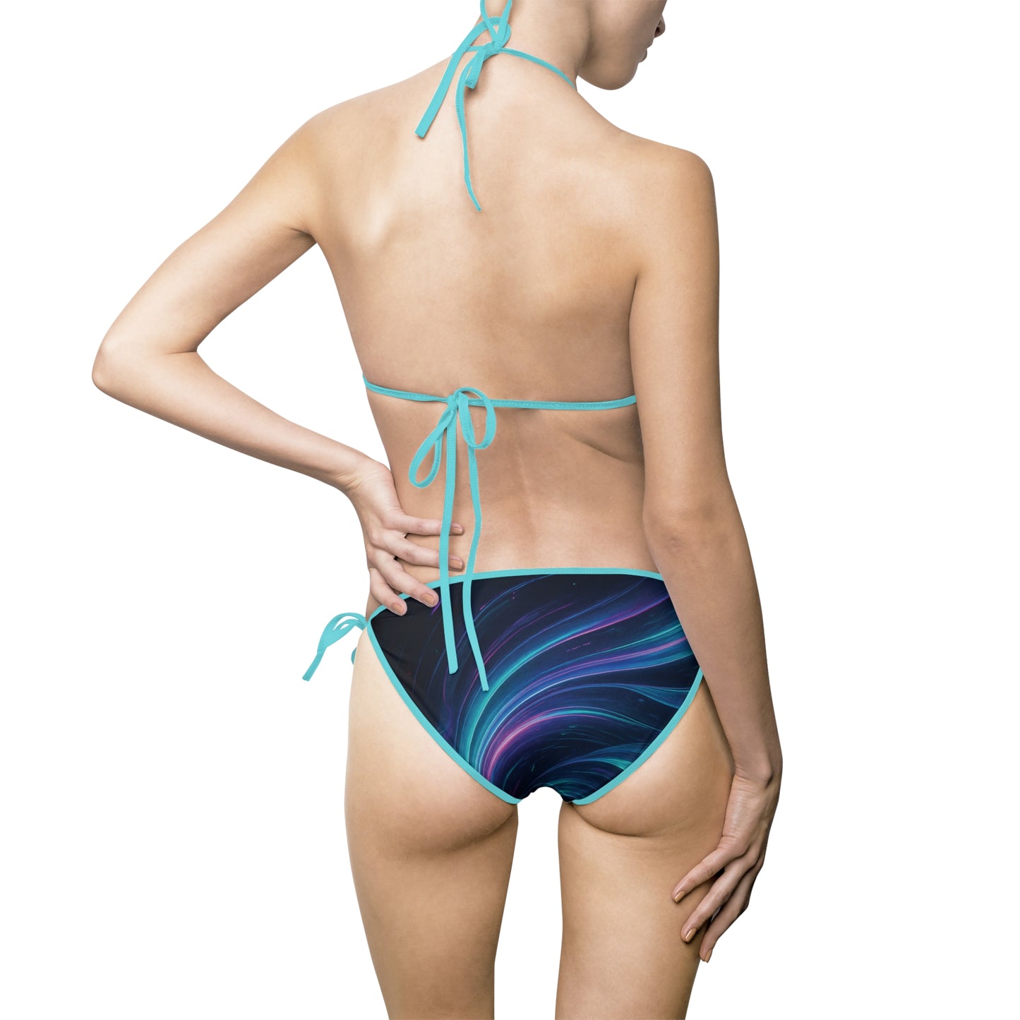 Vibrant Women's Bikini Swimsuit - Perfect for Summer Sun and Beach Fun