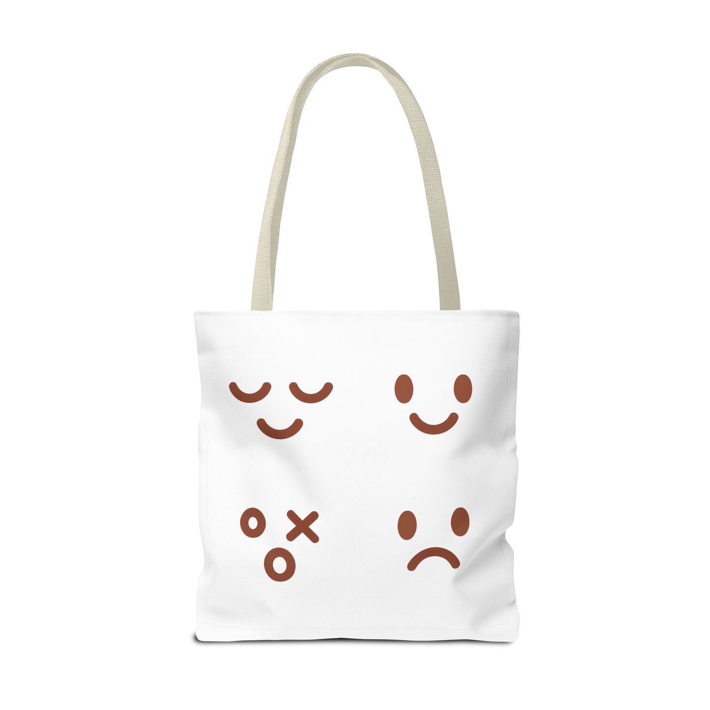 Cute Smiley Face Tote Bag - Perfect for Everyday Use