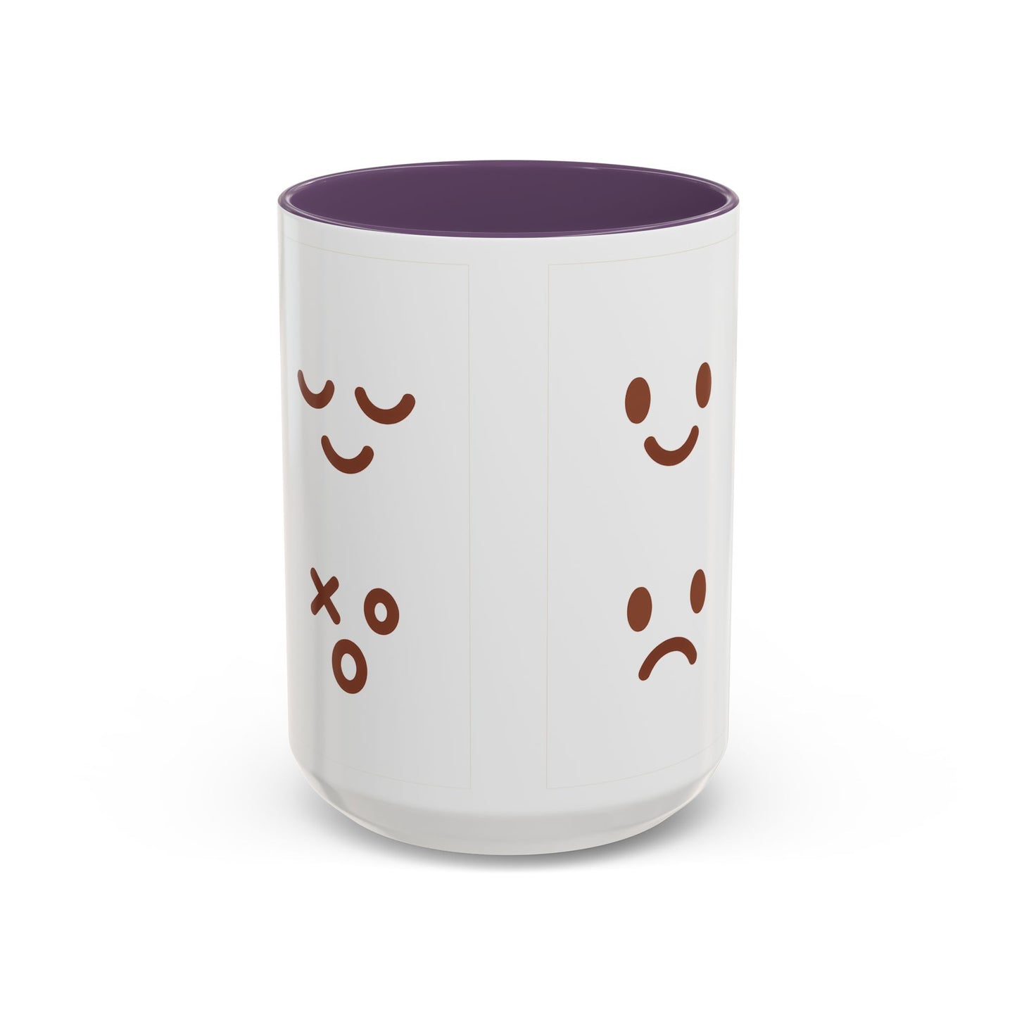 Emotional Expressions Coffee Mug - Fun 11/15oz Ceramic Coffee Cup for Daily Joy