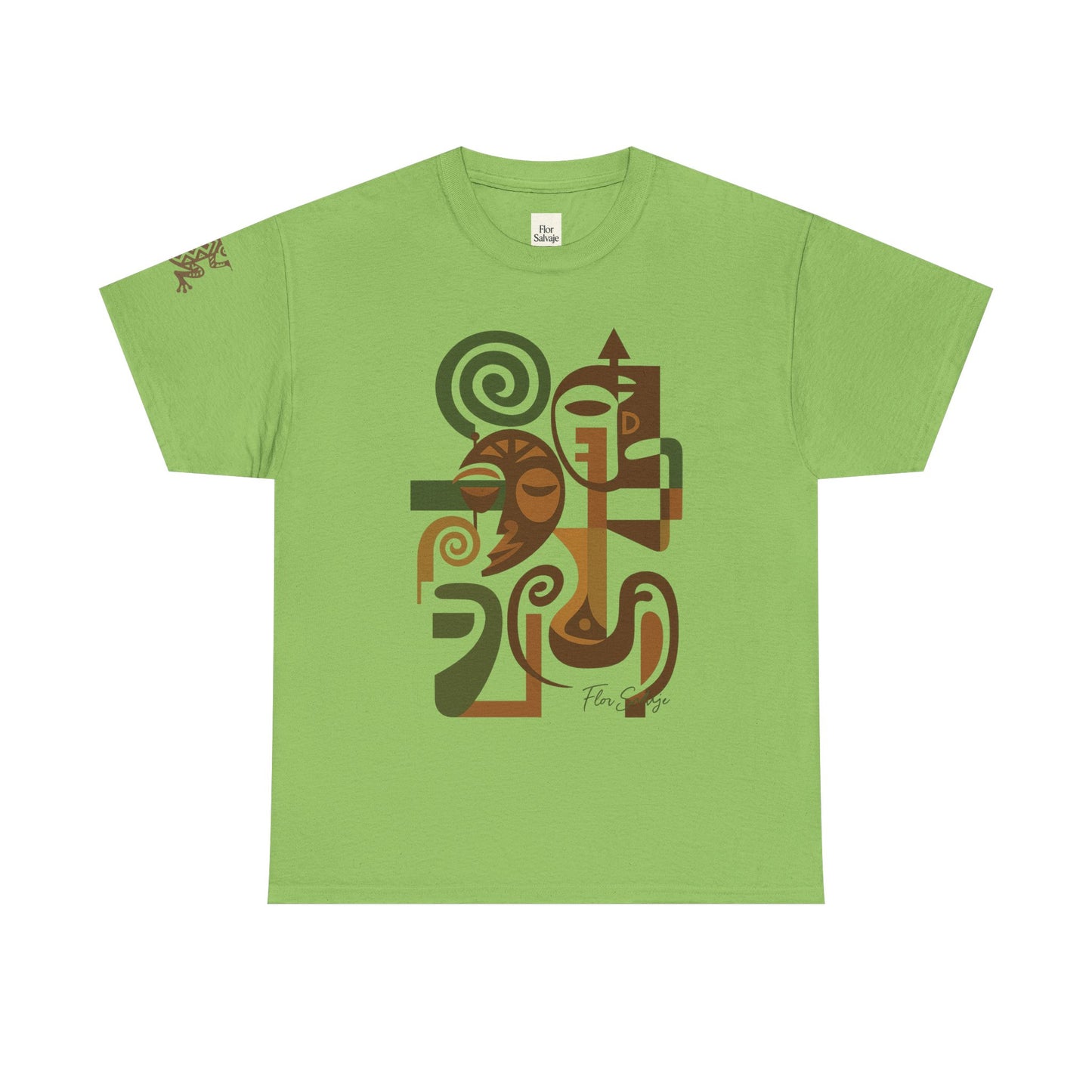 Artistic Unisex Cotton Tee - Unique Graphic Tee, Casual Wear, Gift for Art Lovers, Summer Style, Everyday Comfort