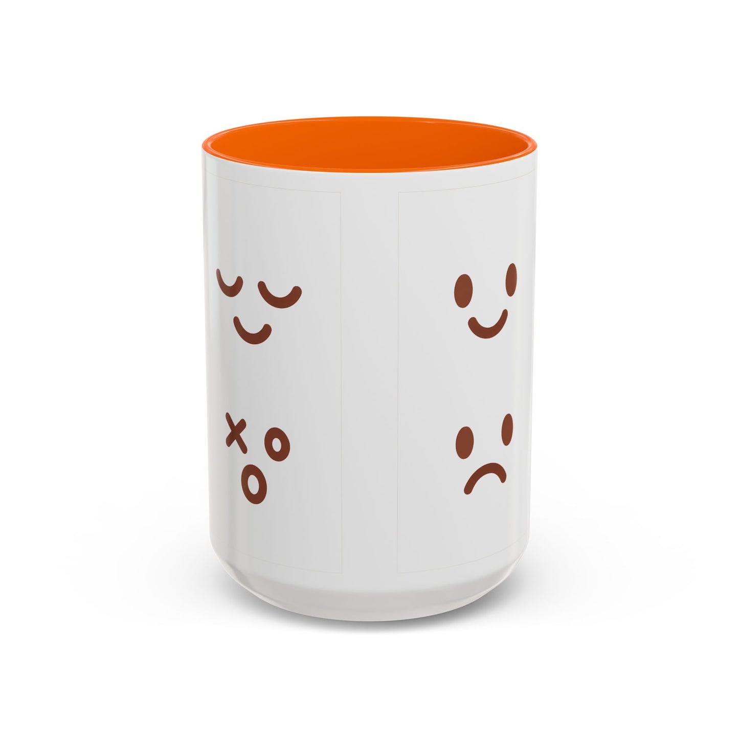 Emotional Expressions Coffee Mug - Fun 11/15oz Ceramic Coffee Cup for Daily Joy