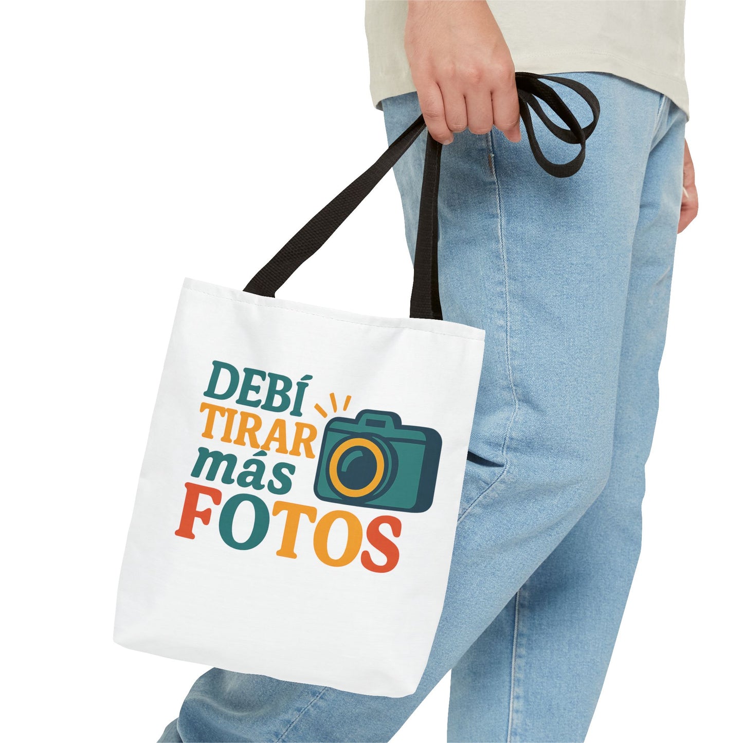 Photography Lover Tote Bag - 'Debí Tirar Más Fotos' Design