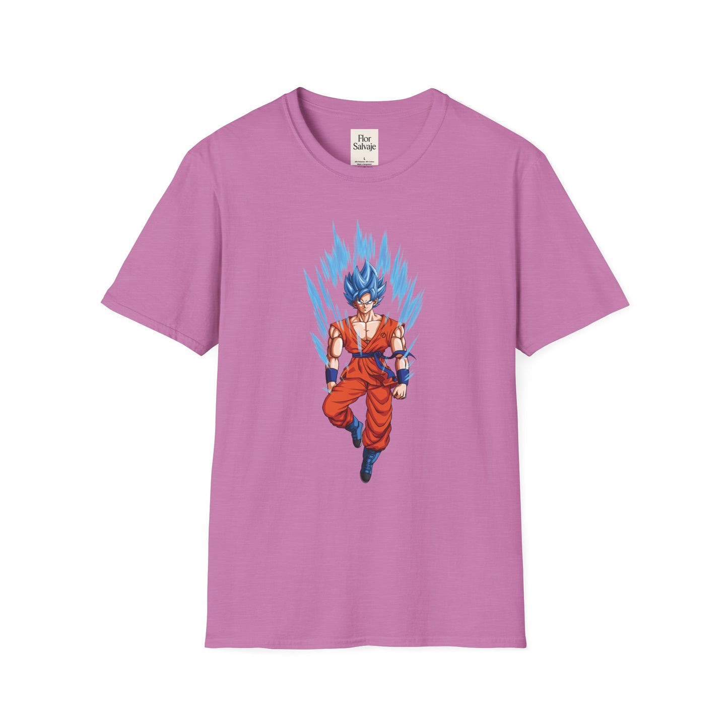 Dragon Ball Z Unisex Super Saiyan T-Shirt - Trendy Graphic Tee for Fans