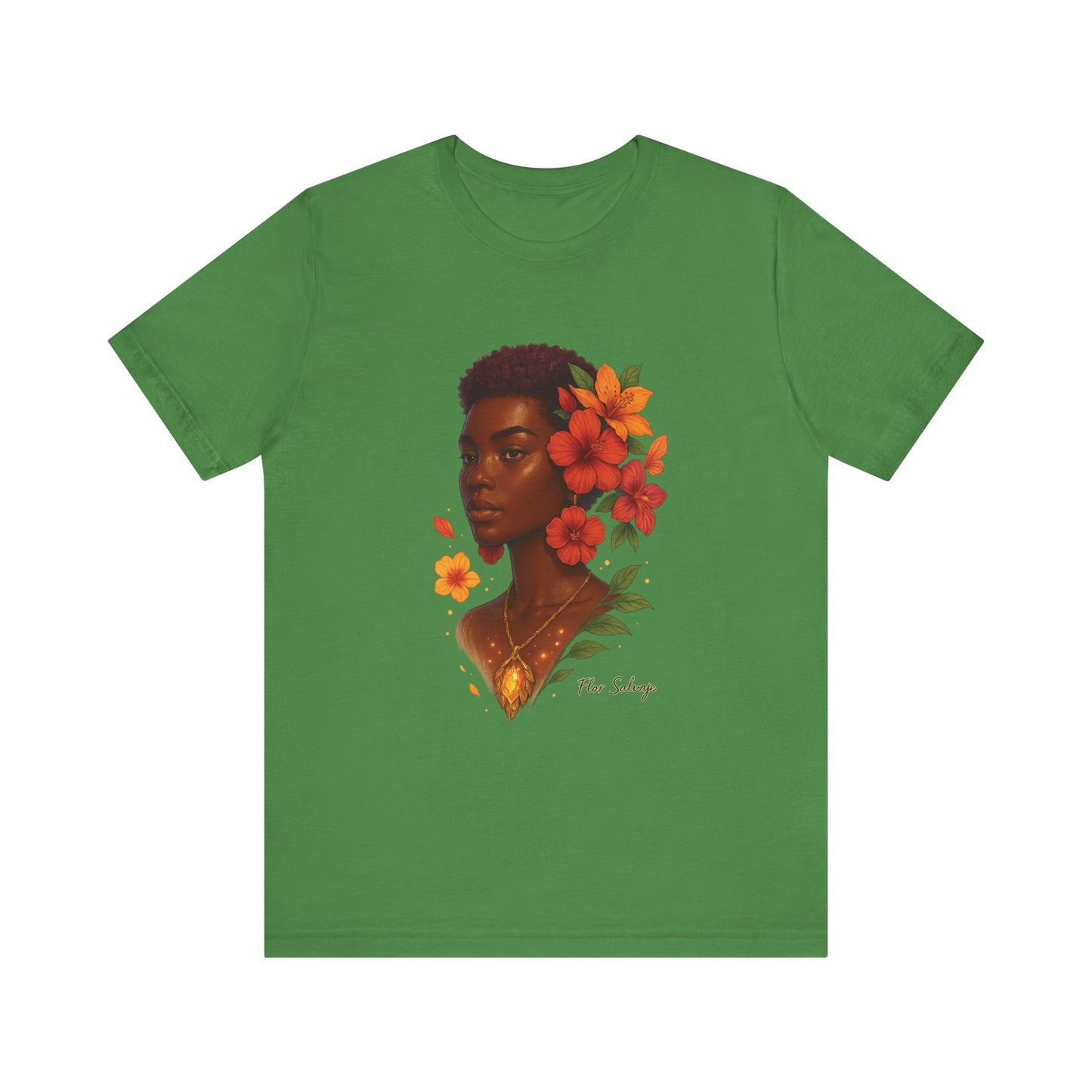Floral Soul Unisex Tee, Inspirational T-Shirt, Gift for Her, Summer Outfit, Artistic Apparel, Unique Graphic Tee