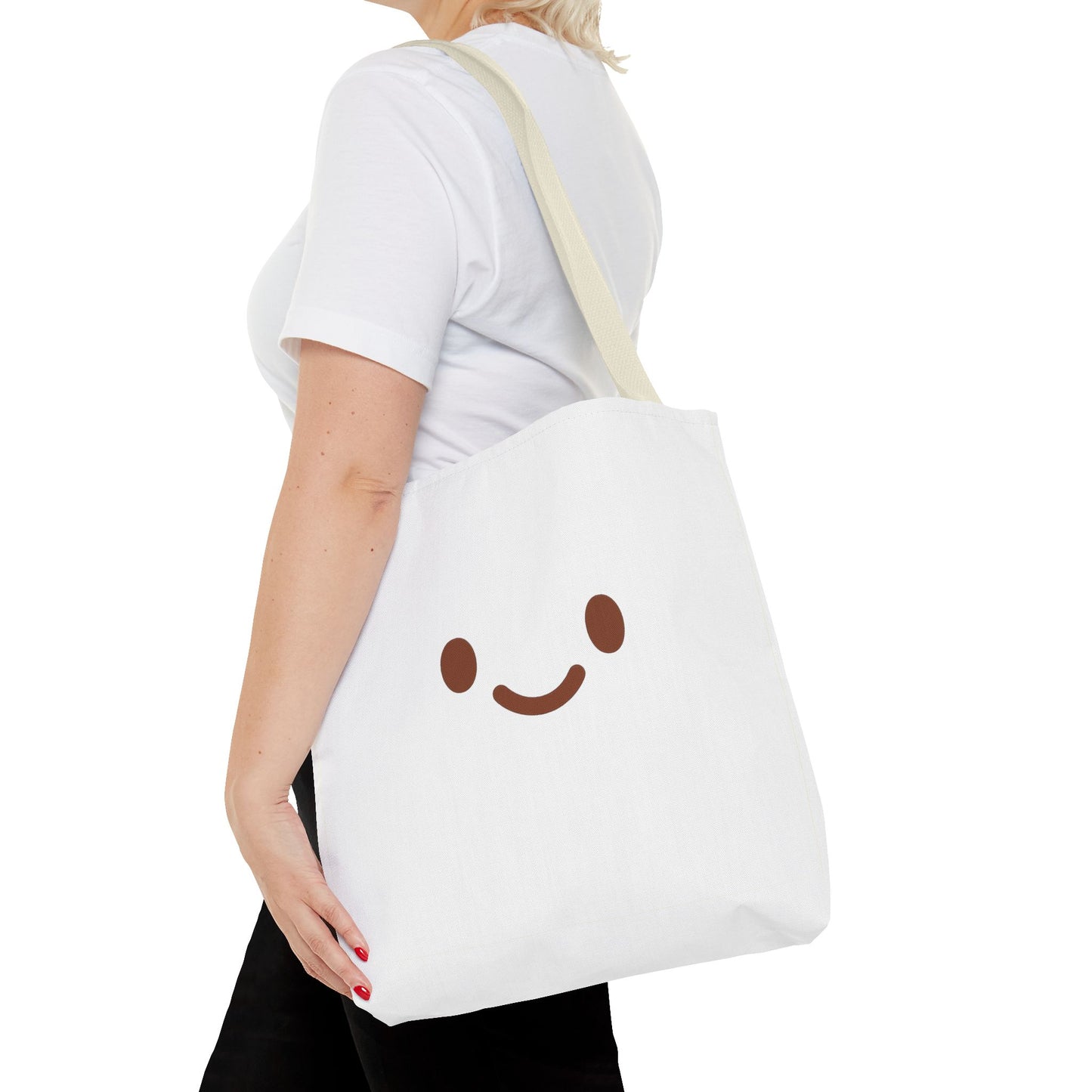 Cute Smiley Face Tote Bag - Perfect for Everyday Use