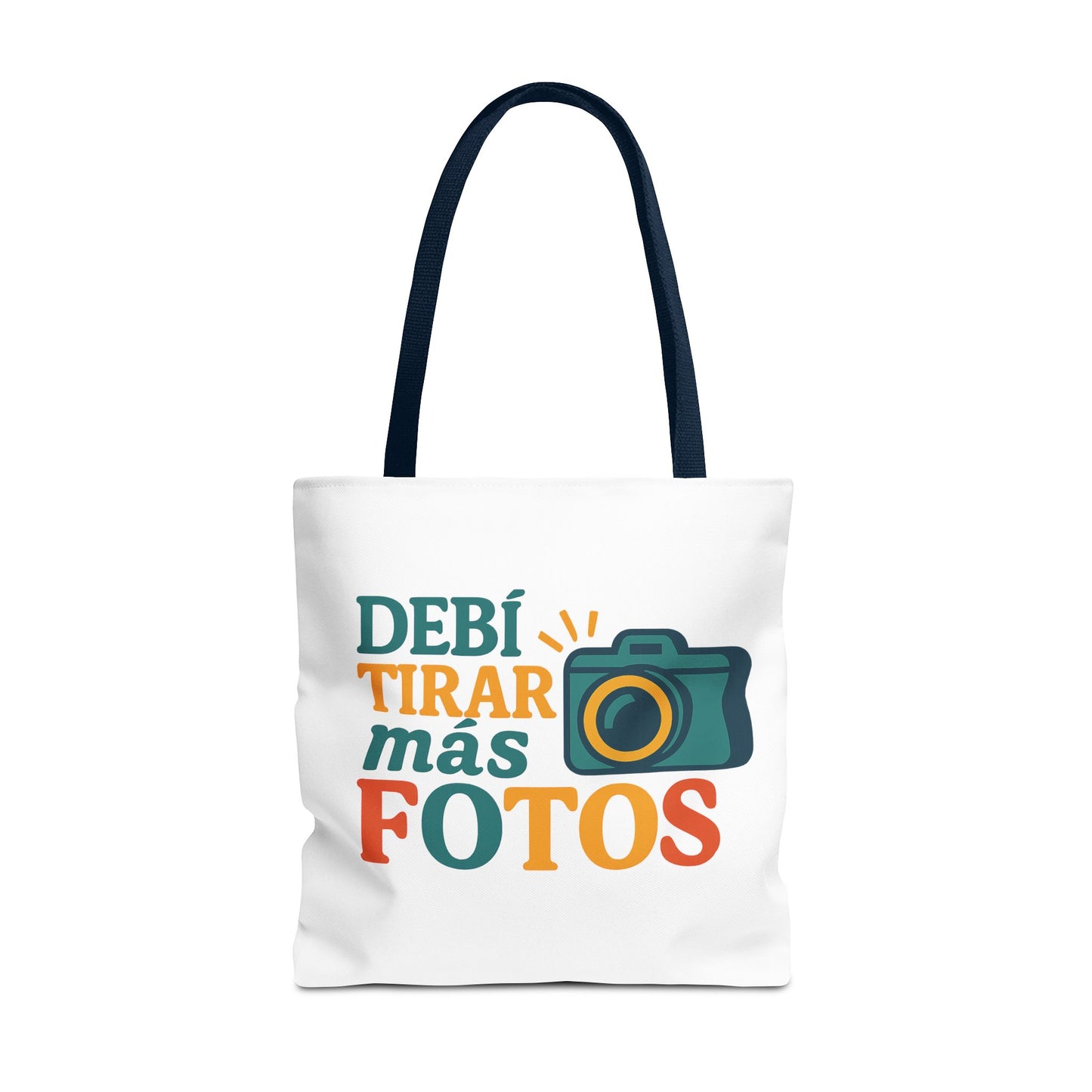 Photography Lover Tote Bag - 'Debí Tirar Más Fotos' Design