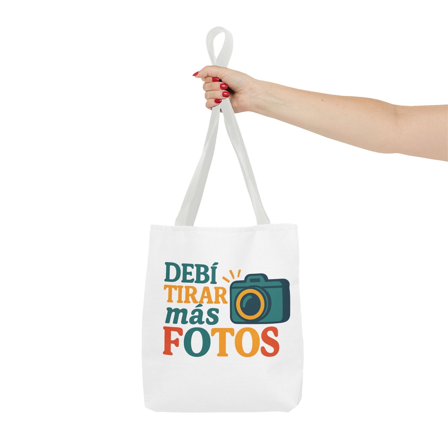 Photography Lover Tote Bag - 'Debí Tirar Más Fotos' Design