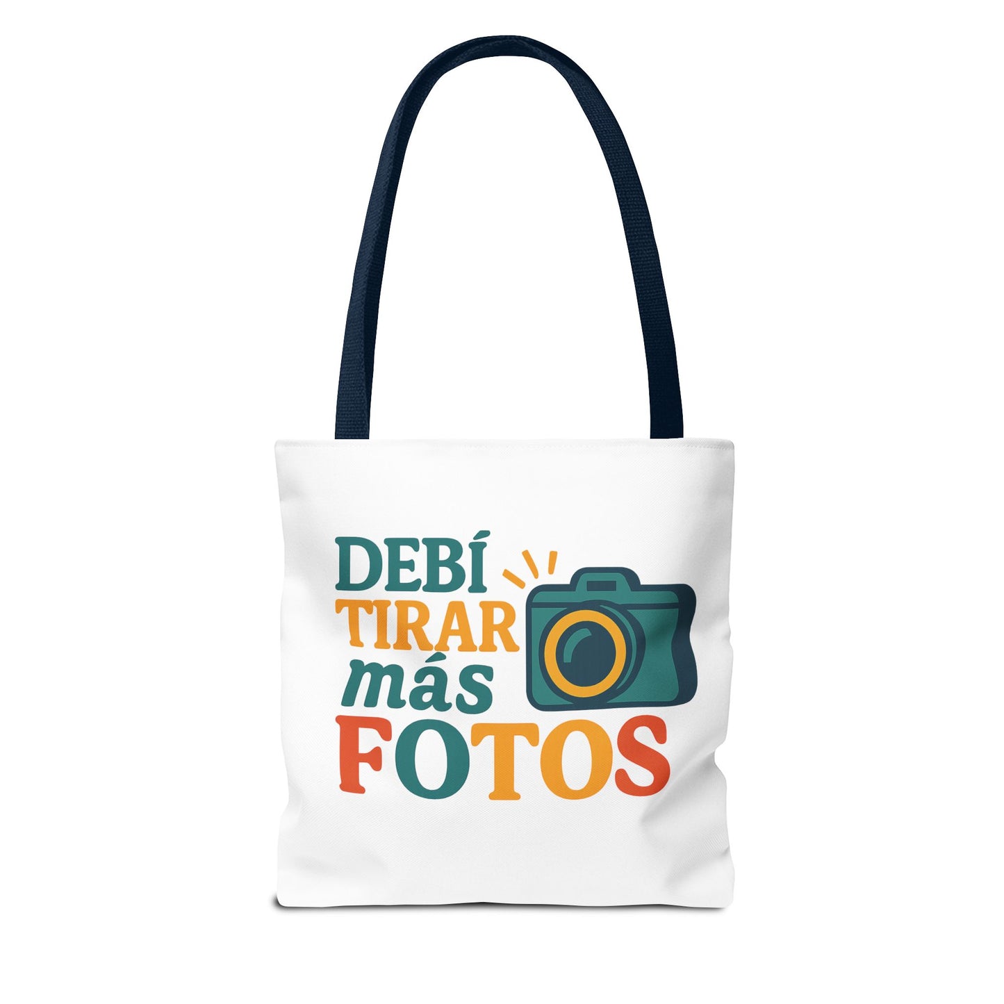 Photography Lover Tote Bag - 'Debí Tirar Más Fotos' Design