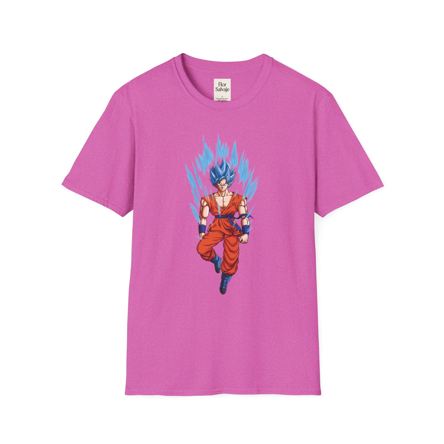 Dragon Ball Z Unisex Super Saiyan T-Shirt - Trendy Graphic Tee for Fans