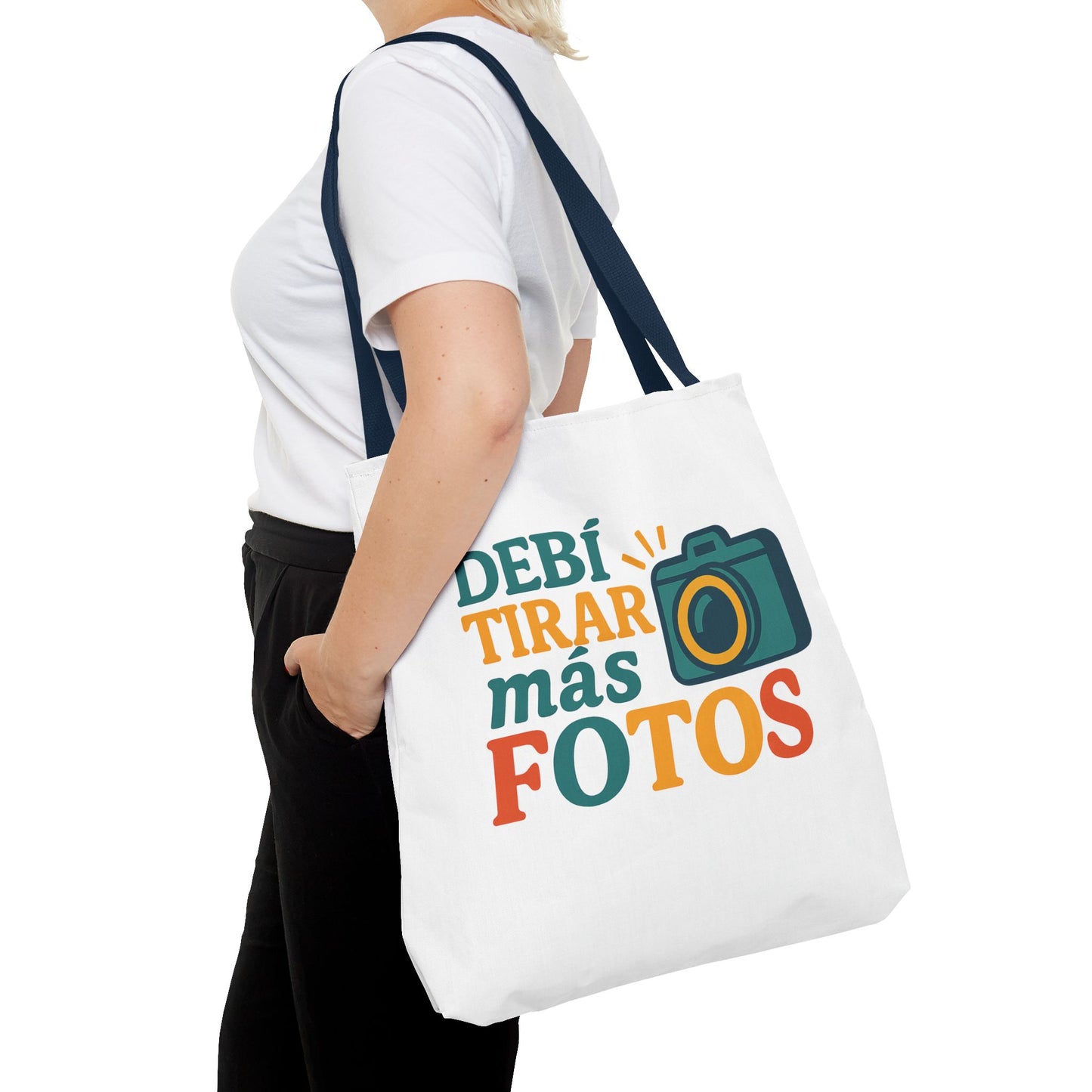Photography Lover Tote Bag - 'Debí Tirar Más Fotos' Design