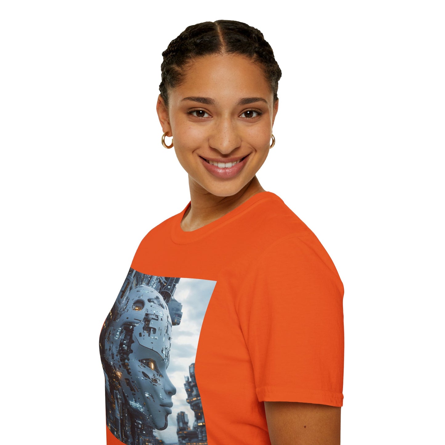 Futuristic AI Graphic Unisex T-Shirt