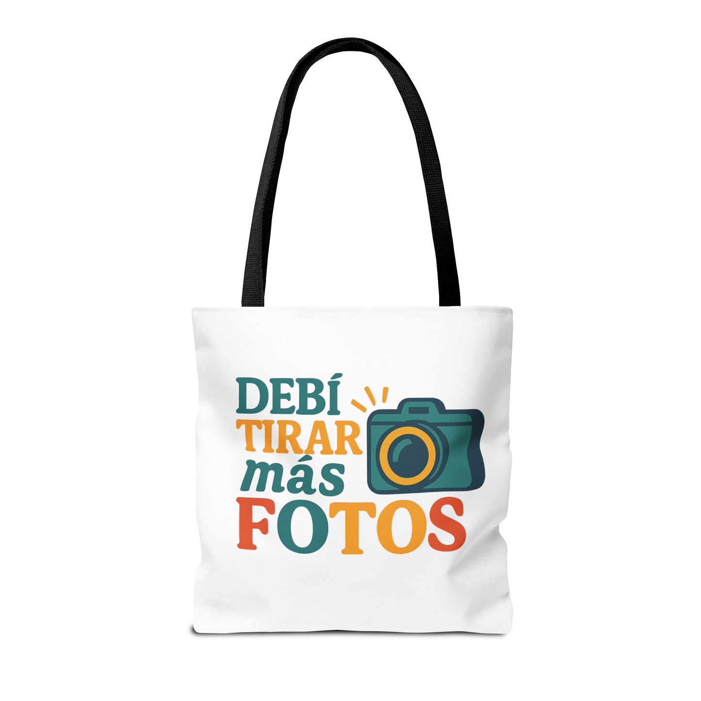 Photography Lover Tote Bag - 'Debí Tirar Más Fotos' Design