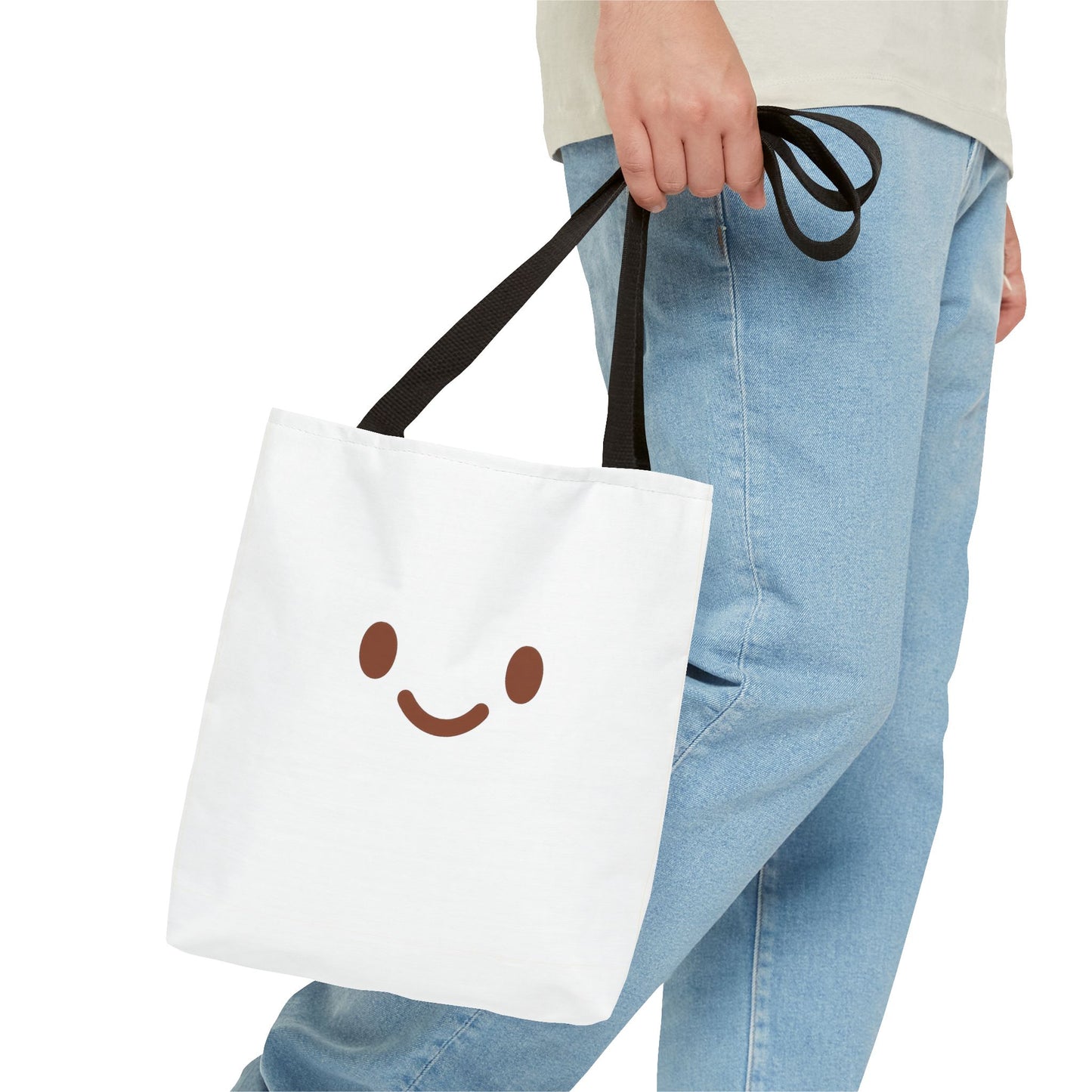 Cute Smiley Face Tote Bag - Perfect for Everyday Use
