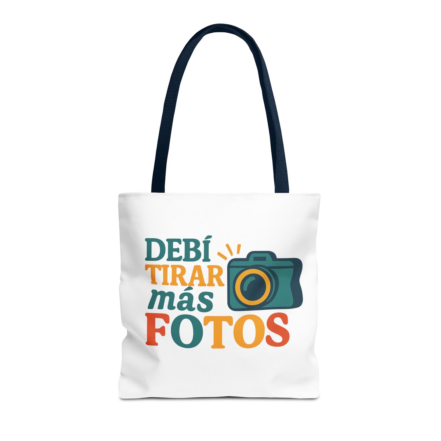 Photography Lover Tote Bag - 'Debí Tirar Más Fotos' Design