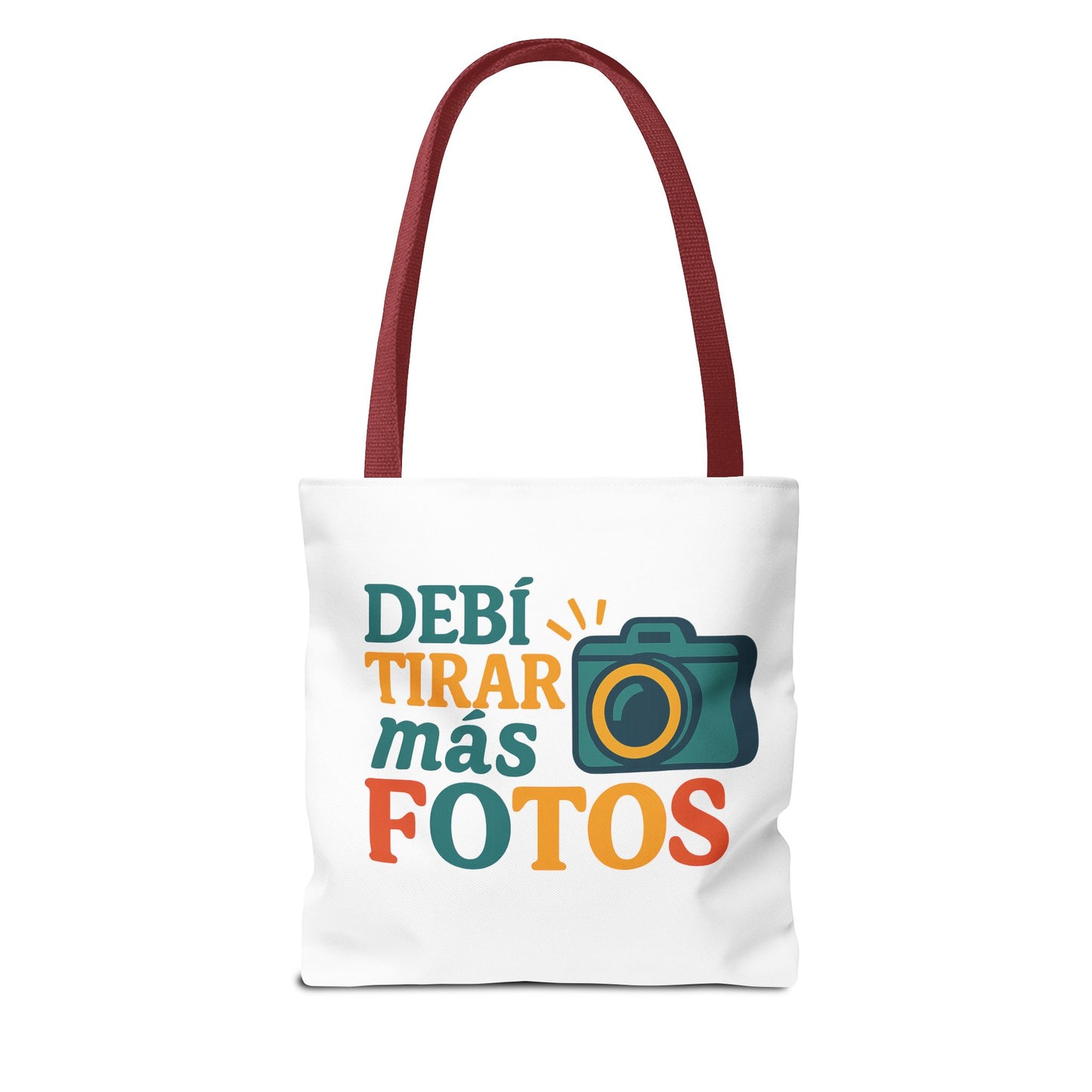 Photography Lover Tote Bag - 'Debí Tirar Más Fotos' Design