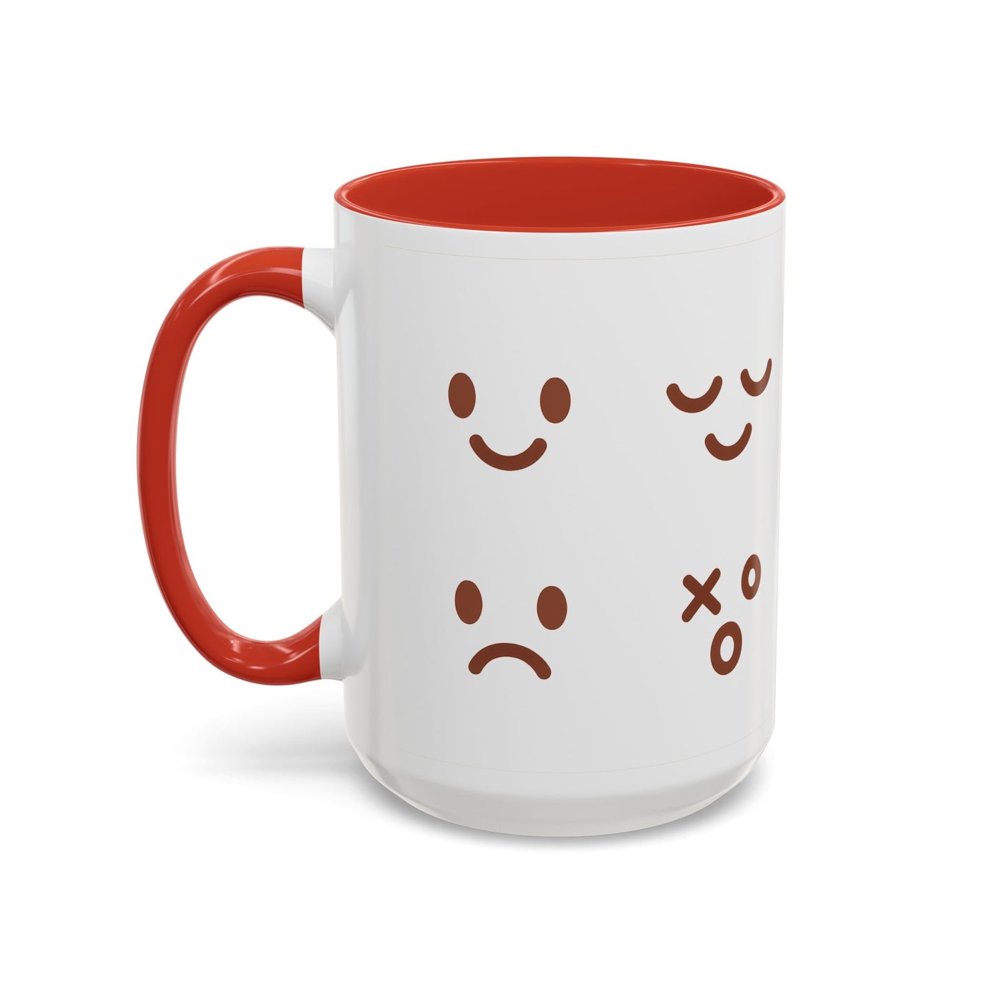 Emotional Expressions Coffee Mug - Fun 11/15oz Ceramic Coffee Cup for Daily Joy