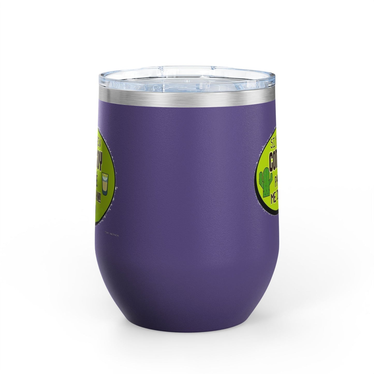 Fun Wine Tumbler, 12oz - Perfect for Parties, Gifts, and Celebrations, Funny Quote on Wine Cup, Humor Mug, Unique Drinkware