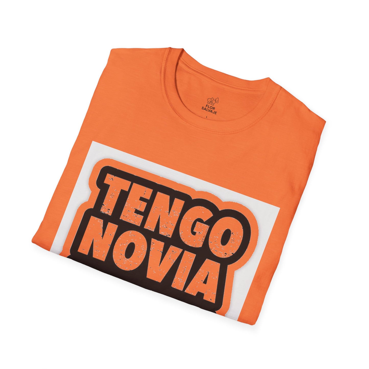 Unisex Funny T-Shirt - Tengo Novia, Playful Apparel for Couples, Perfect Gift for Anniversaries, Casual Wear, Unique Statement Tee