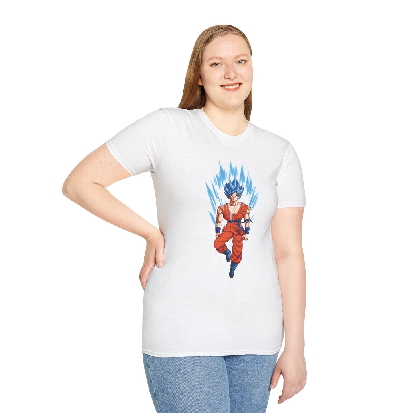 Dragon Ball Z Unisex Super Saiyan T-Shirt - Trendy Graphic Tee for Fans