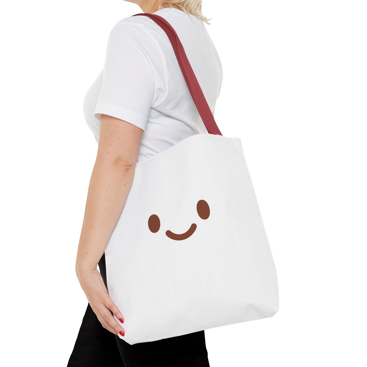 Cute Smiley Face Tote Bag - Perfect for Everyday Use
