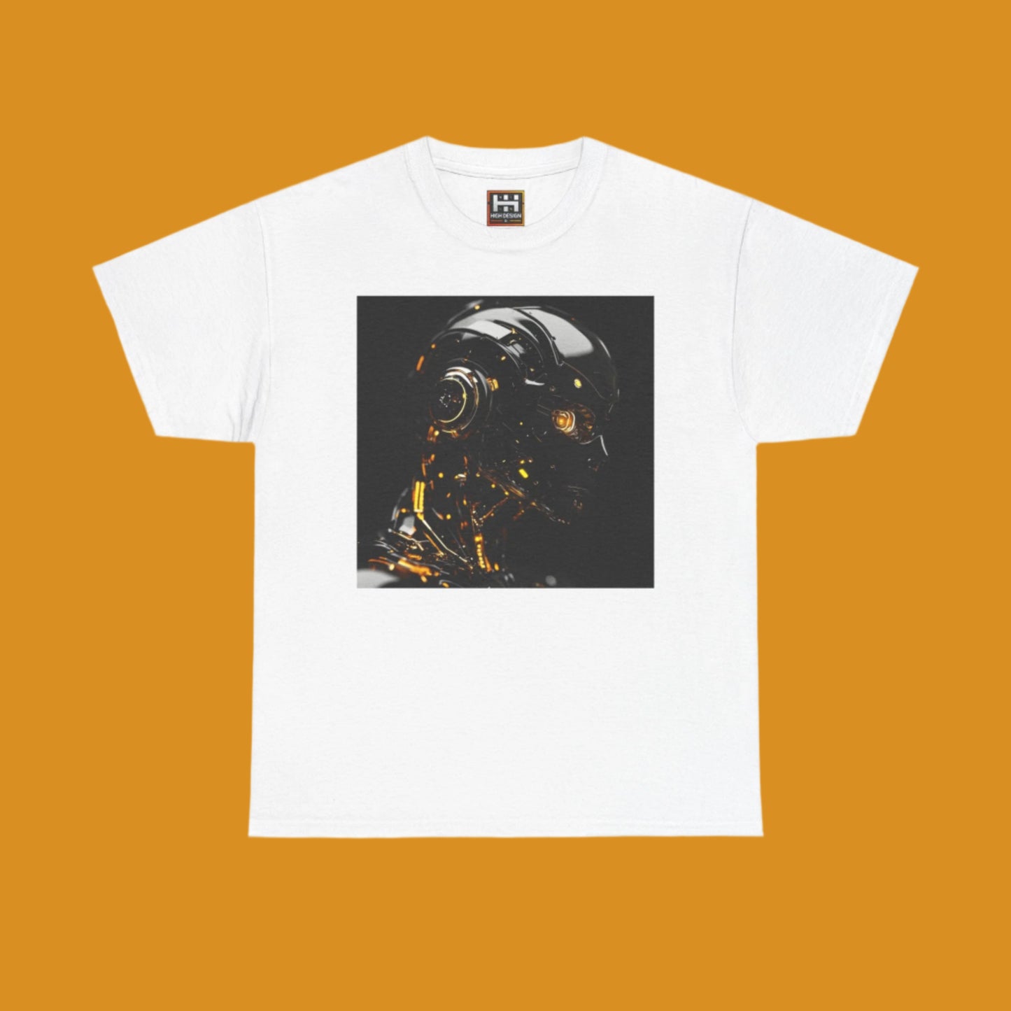 Futuristic Robot Graphic Tee for Tech Enthusiasts