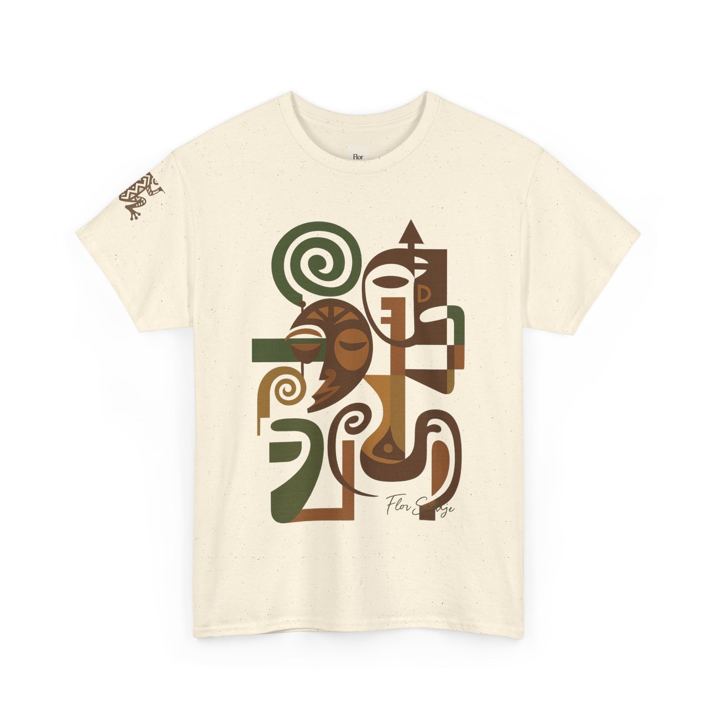 Artistic Unisex Cotton Tee - Unique Graphic Tee, Casual Wear, Gift for Art Lovers, Summer Style, Everyday Comfort