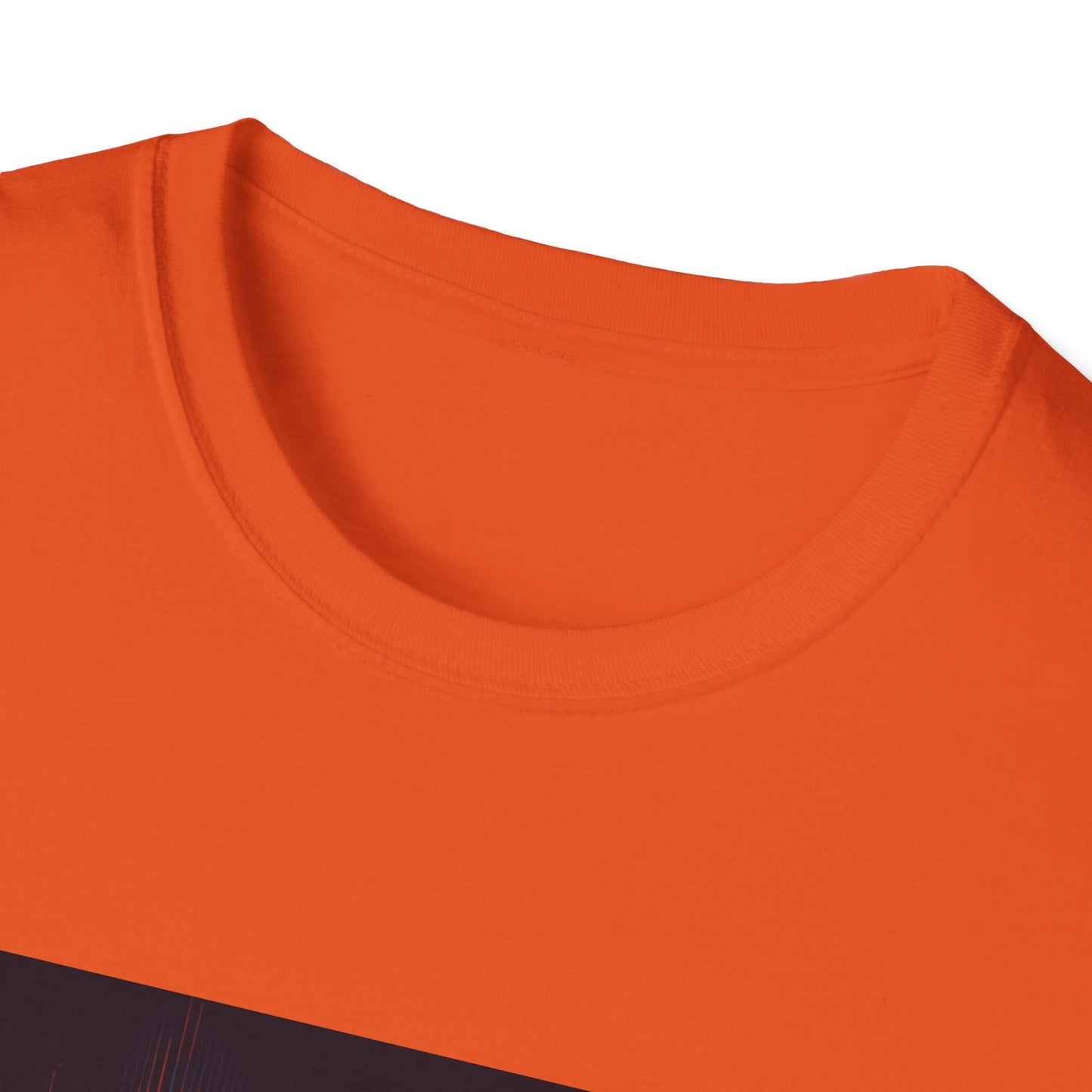 Futuristic Hero Unisex Softstyle T-Shirt