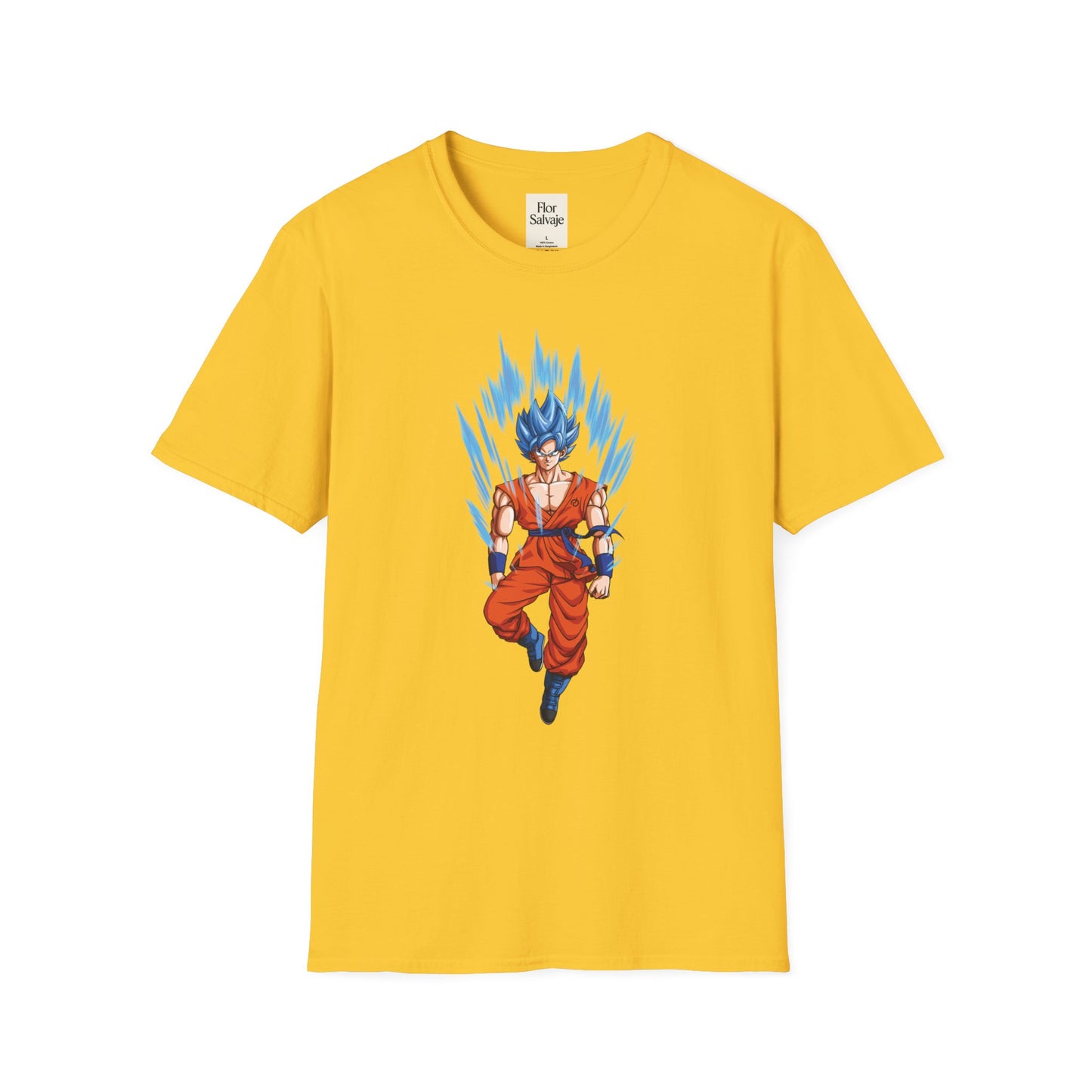 Dragon Ball Z Unisex Super Saiyan T-Shirt - Trendy Graphic Tee for Fans