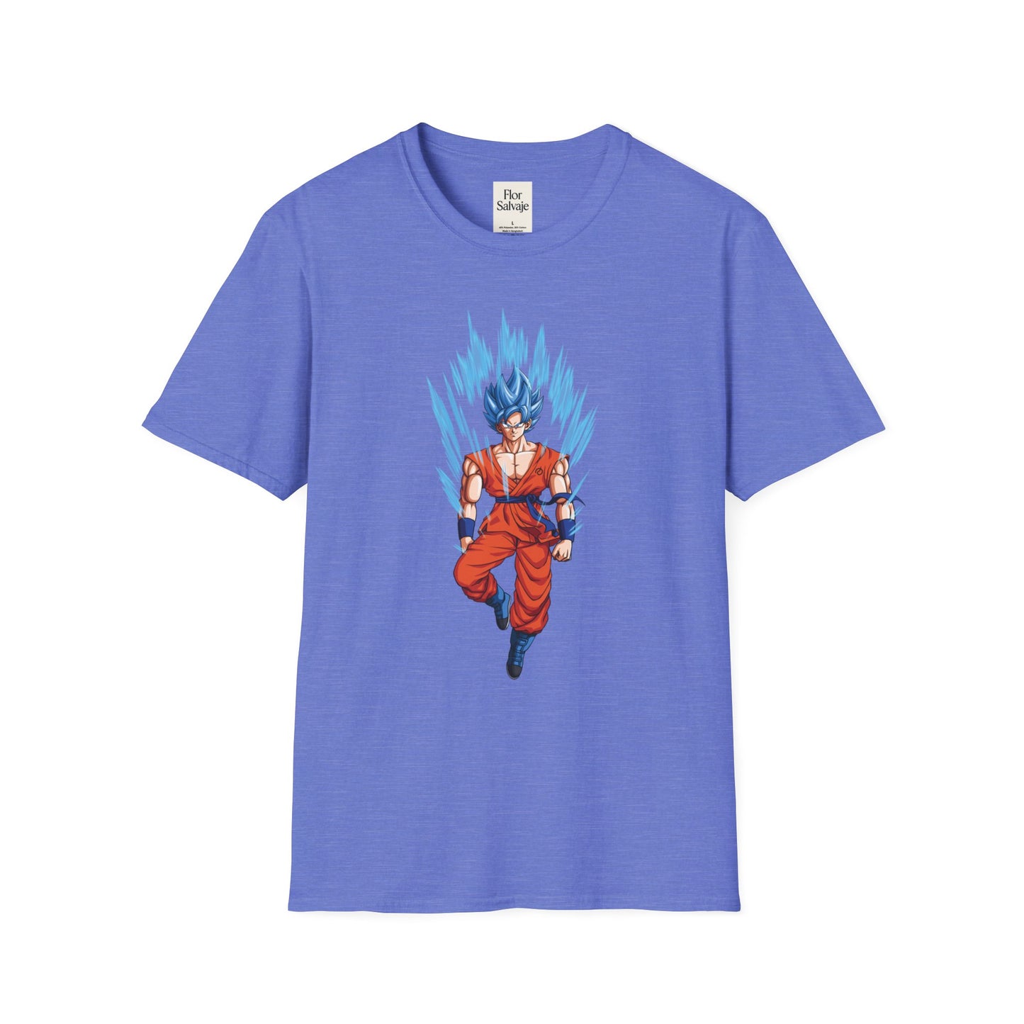 Dragon Ball Z Unisex Super Saiyan T-Shirt - Trendy Graphic Tee for Fans