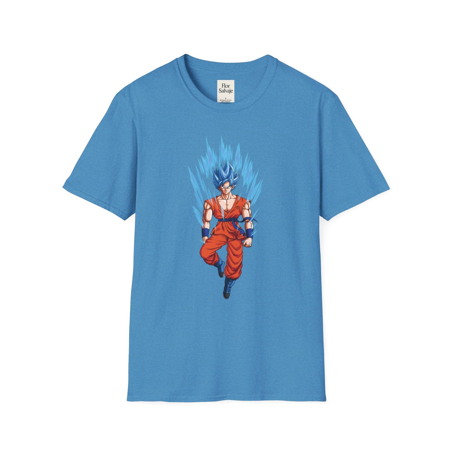 Dragon Ball Z Unisex Super Saiyan T-Shirt - Trendy Graphic Tee for Fans