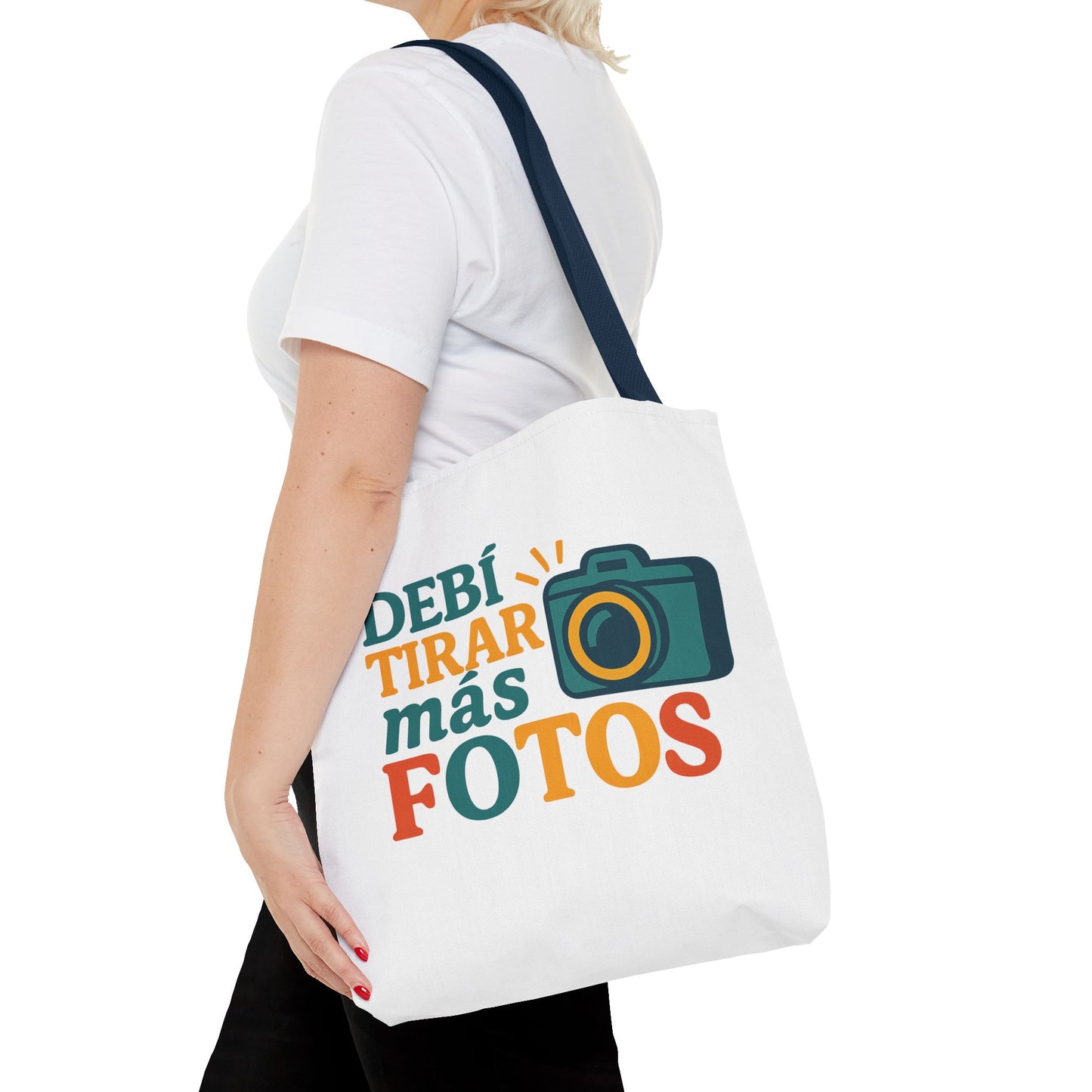 Photography Lover Tote Bag - 'Debí Tirar Más Fotos' Design