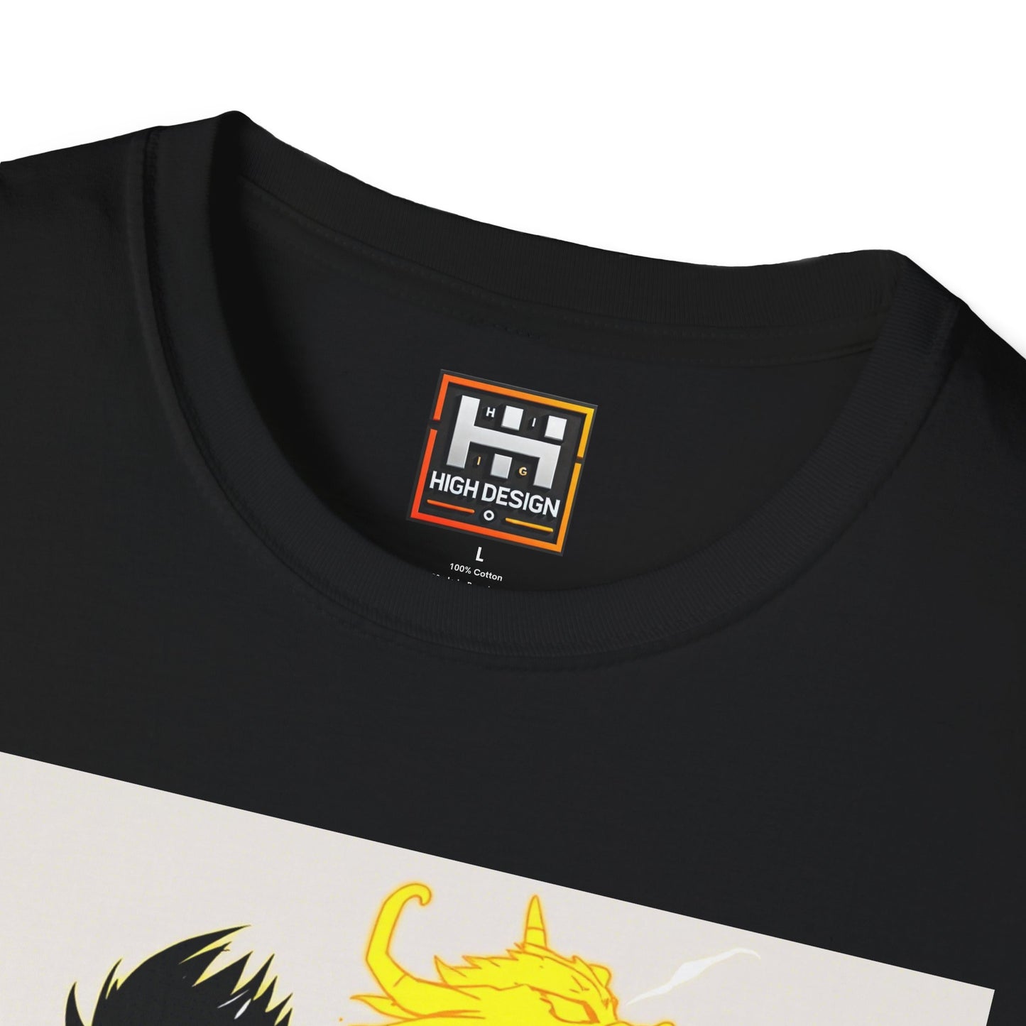 Dynamic Action Graphic T-Shirt for Anime Fans